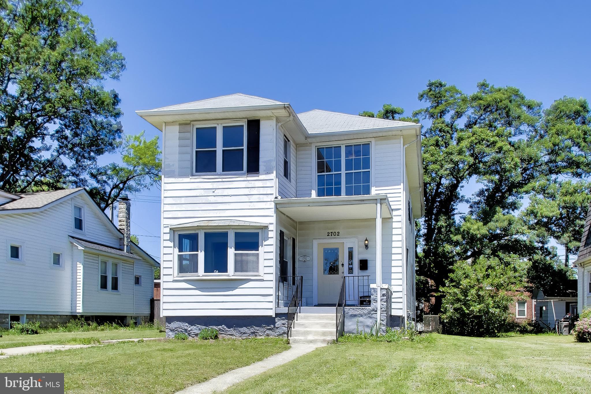 Charming and full of potential, this single‑family home blends classic character with thoughtful updates. Step inside to find beautifully updated bathrooms and brand‑new carpet throughout The main level offers a welcoming layout featuring a cozy fireplace, a full bathroom and easy access to a large unfinished basement with its own separate entrance which is perfect for storage, a workshop, or future expansion. Upstairs, you’ll find three spacious bedrooms including a primary suite with its own private master bathroom, an additional oversized bonus space provides the ideal opportunity to create a fourth bedroom, home office or playroom to suit your needs. Outside enjoy a huge backyard for entertaining, gardening, or outdoor living. and a two‑car driveway adds everyday convenience.