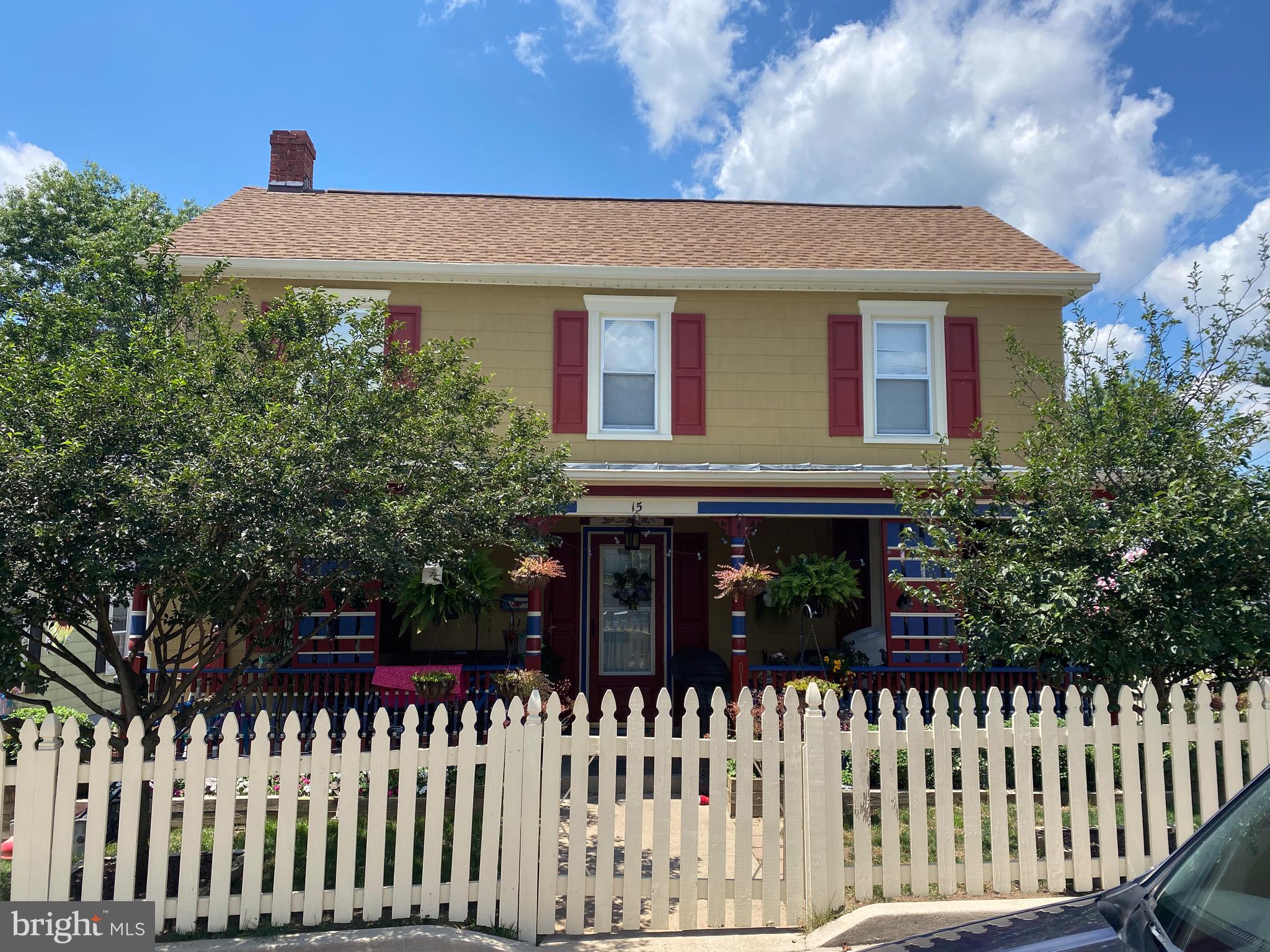 Come and see this cozy, large, well maintained, 1910 colonial. It features extra large closets, wood floors through out, new paint on the outside and inside, a new roof, new furnace, updated bathroom plumbing, dual zoned central air. Lots of storage space in the basement. Fenced in yard.