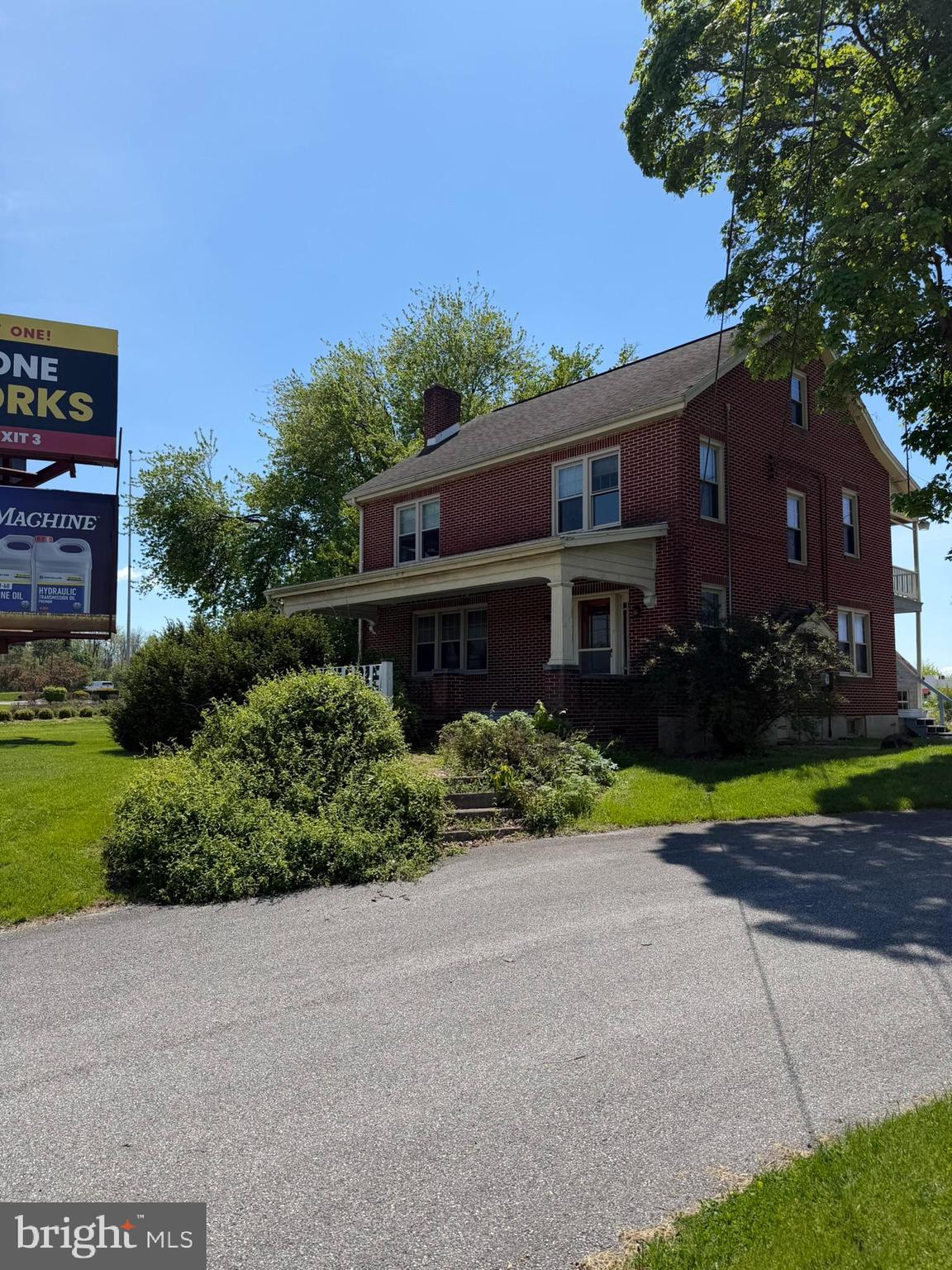 Location, Location, Location! Highly visible corner property at the entrance to Franklin Center along busy Route 30, directly across from Sheetz and surrounded by major retail and commercial businesses.
This versatile property includes a two-story building previously used as office space and a large maintenance building with heat, electric, and two overhead doors. Excellent exposure with ample on-site parking makes this an ideal location for a variety of uses including a car lot, insurance office, or professional office space. Strong traffic counts, prime visibility, and flexible use options make this a standout commercial opportunity.