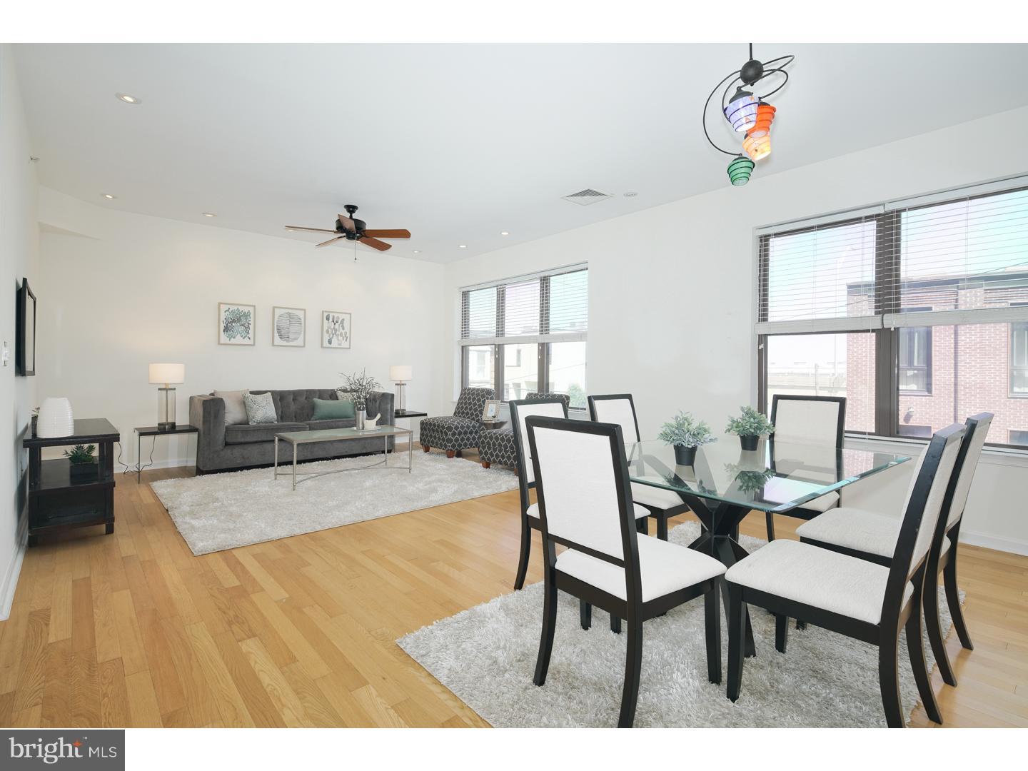 Spectacular 2 Bedroom 2.5 bath, bi-level condo located on 2nd street in trendy Northern Liberties that includes one deeded garage parking spot. Kitchen complete with granite counter tops, stainless steel appliances, under cabinet lighting and a breakfast bar. Living room and dining room are flooded with natural light. Recessed lighting throughout. Is lovely modern layout on the first floor with tons of natural light. Upstairs has 2 spacious bedrooms which both have tons of closest space and personal baths that include granite sink tops. Personal balcony off the back bedroom that is great for relaxing after a long day at work. Is a bonus to have some outdoor space with a condo. Entire air conditioning system only one year young. Immediate walking distance to The Standard Tap, North Bowl, Dos Segundos and all of the superb Northern Liberties restaurants, coffee shops, gyms, local entertainment. Minutes from center city. This is the premier address in Northern Liberties ! Elevator building is a huge plus for groceries. Strong condo association with healthy reserve. Schedule your visit today!
