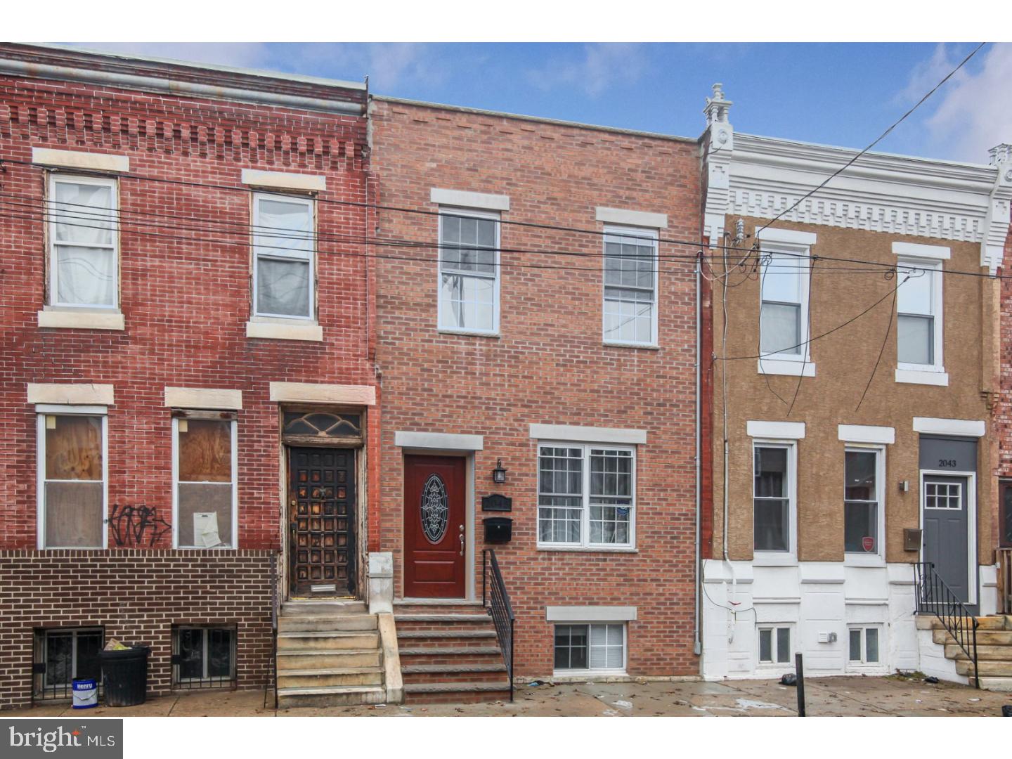 This is a beautifully remodeled townhome in the rapidly appreciating Point Breeze area of South Philadelphia. Home features 3 nice size bedrooms and 2.5 Baths with a master bath in the main bedroom and a half bath on the first floor. Kitchen has a nice sized island, all new appliances and granite countertops throughout. Basement has been finished with tiled floors and a separate laundry area with all new appliances. The home also has a new high-efficiency HVAC system and even has a nice balcony of the second-floor bedroom.