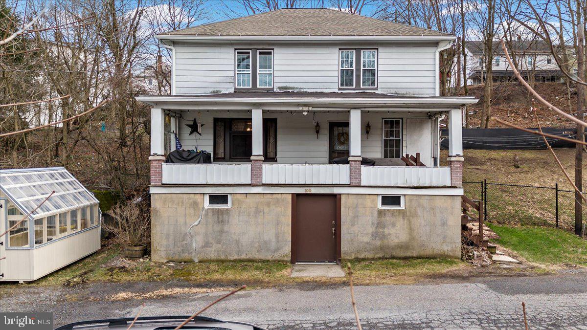 Welcome to 100 E Front Street in Lansford, a spacious and well-maintained home offering the charm of a historic residence with the comfort and space today’s buyers desire. Formerly a two-unit property, this unique home has been converted into a generously sized single-family home featuring over 1,800 square feet of finished space. With 3 large bedrooms, 1.5 bathrooms, a bright eat-in kitchen, and a formal dining room with exposed brick accents, there’s room for everyone. Original hardwood, durable laminate, and tile flooring add to the character and easy maintenance. The full walk-out basement includes two large storage areas, a workshop/mechanical room, and a sump pump. A meticulously maintained coal furnace and backup generator hookup provide reliable, cost-effective utilities. Outside, enjoy a fully fenced yard, covered front porch, and cul-de-sac location—perfect for quiet living. With very low taxes, put this finishing touches on this home! It is an excellent alternative to renting and a smart choice for first-time buyers looking to build equity. Conveniently located near local amenities, parks, and commuter routes, this home combines affordability with space, character, and long-term value.