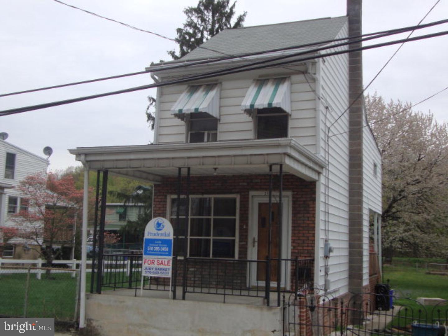 Single home, walking distance to town, great home or investment property. Appliances relatively new, unfinished attic, foundation redone under 1 year. Possible off street parking. Mailing Address Continued: Minersville Amp: 100