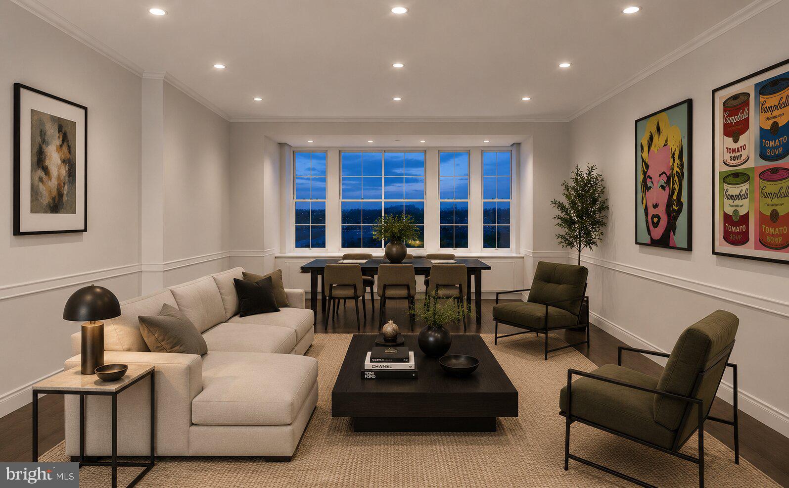 Luxury Chestnut Hill Condo Living – Newer Construction, Premier Walkability.

Welcome to 1 West Hartwell Lane, Unit 3C, a stunning 2017-built luxury residence in one of Chestnut Hill’s most desirable boutique condo buildings. Perfectly positioned on Germantown Avenue, this home offers unbeatable walkability to Chestnut Hill’s best restaurants, cafés, shops, and everyday conveniences.

Inside, the condo features a spacious open-concept living room, floor-to-ceiling windows, and a dining area with barstool seating overlooking the kitchen. The primary bedroom is generously sized and includes a private balcony, walk-in closet, and a double-vanity bath with a large walk-in shower. A separate den functions perfectly as a guest bedroom or office. Additional highlights include an in-unit laundry room with stacked washer and dryer, and floor to ceiling windows to give exceptional natural light throughout.

This home also offers rare convenience with a large garage parking space and an adjoining oversized storage room—nearly the size of a small bedroom. The elevator opens directly to your floor for easy, secure access.

Opportunities to purchase in this highly sought-after Chestnut Hill building are limited. Call today for more information or to schedule a private tour.