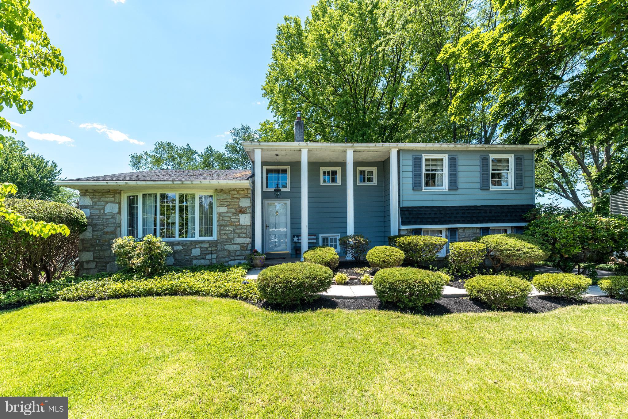 **Open House Sunday 6/7/26 from 2:00 - 4:00** Welcome to 216 Windsor Drive in desirable Churchville, home to the award-winning Council Rock School District! Situated on a private, level 0.51-acre lot, this well-maintained 3-bedroom, 2.5-bath home with a 2-car garage offers the perfect blend of comfort, space, and updates. Welcoming you are the original hardwood floors found throughout the home. Tasteful finishes begin with elegant crown molding in the formal living and dining rooms, a bay window that fills the living room with natural light, chair rail molding in the dining room, a spacious kitchen with a pantry, peninsula island, updated lighting, freshly painted kitchen and dining areas, and both sliding glass and French doors that open to the lovely new deck (2025). Continuing to the lower level, the inviting, spacious family room features custom built-in closets, a gas fireplace with remote control that provides warmth during the colder months, and a door leading to the expansive backyard and flagstone patio. An updated powder room (2023) serves the family room and basement areas and is conveniently located near the garage entrance. Upstairs, you'll find a primary suite with a private bath, two additional nicely sized bedrooms, and an updated hall bath. The upstairs hallway provides access to a walk-up attic with the potential to be converted into a fourth bedroom, offering flexibility for future expansion. Additional improvements made during ownership include a chimney liner (2022), new front concrete walkway (2022), garage door repair and new opener (2018), oil tank, roof, HVAC system, LeafFilter gutter protection system, and more. Enjoy outdoor living in the serene private backyard, complete with a storage shed featuring a new roof (2021). This beautiful home is move-in ready and presents a wonderful opportunity to own a lovingly cared-for property in a sought-after Bucks County location, conveniently situated for commuting to Philadelphia and New York City.