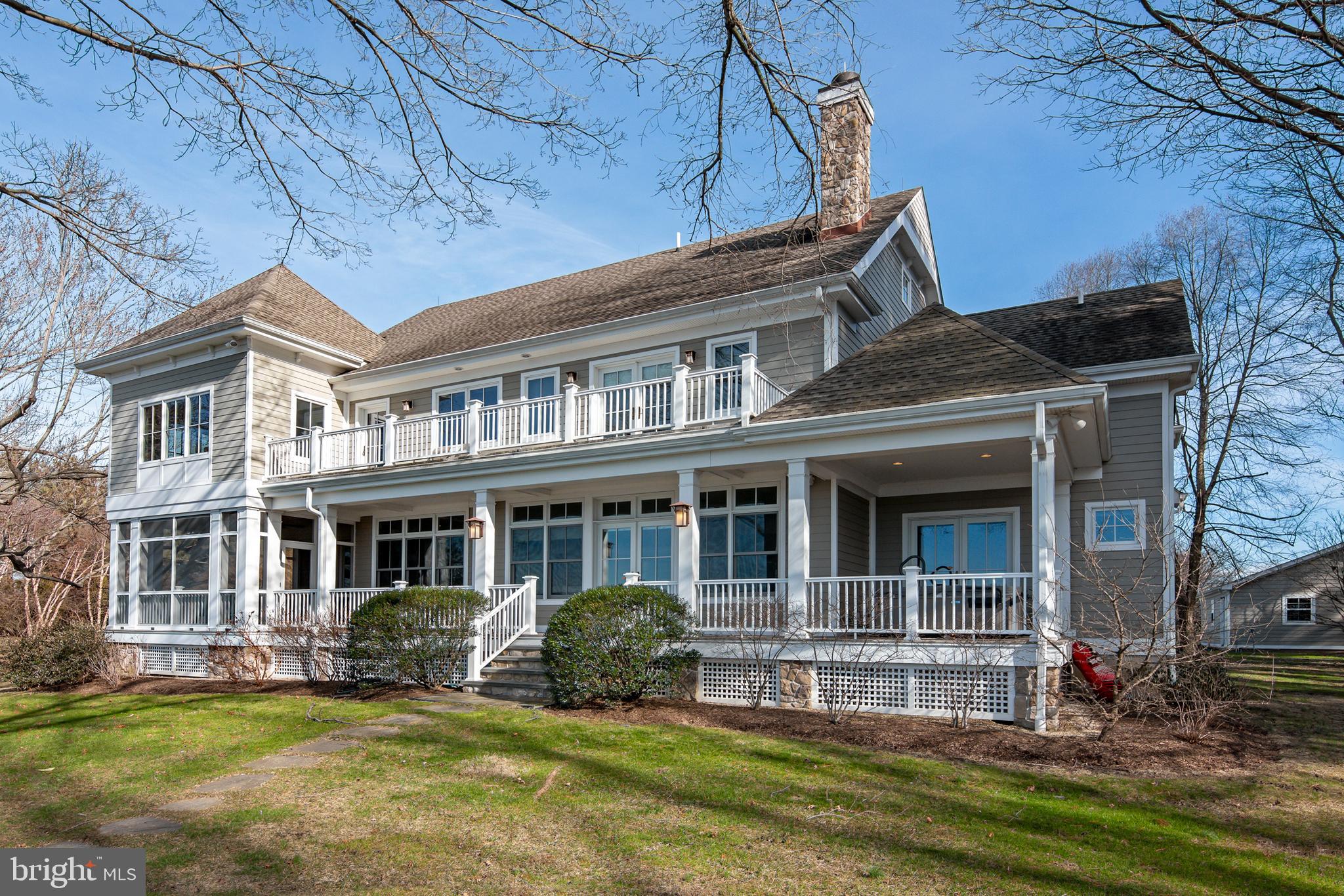 Wye River Gem with 6’ mlw ! Beautifully designed and superbly constructed, this 4 bedroom, 3.5 bath home was built in 2014 by Bruce Harrington for the current owners. Mature trees, a protected shoreline, private beach, in-ground pool, 2 separate detached garages, (one with a finished loft) compliment this Wye river 3.25 acre waterfront  site. Located in the sought after Presquile area, this desirable location offers convenient access to Easton Airport and Route 50