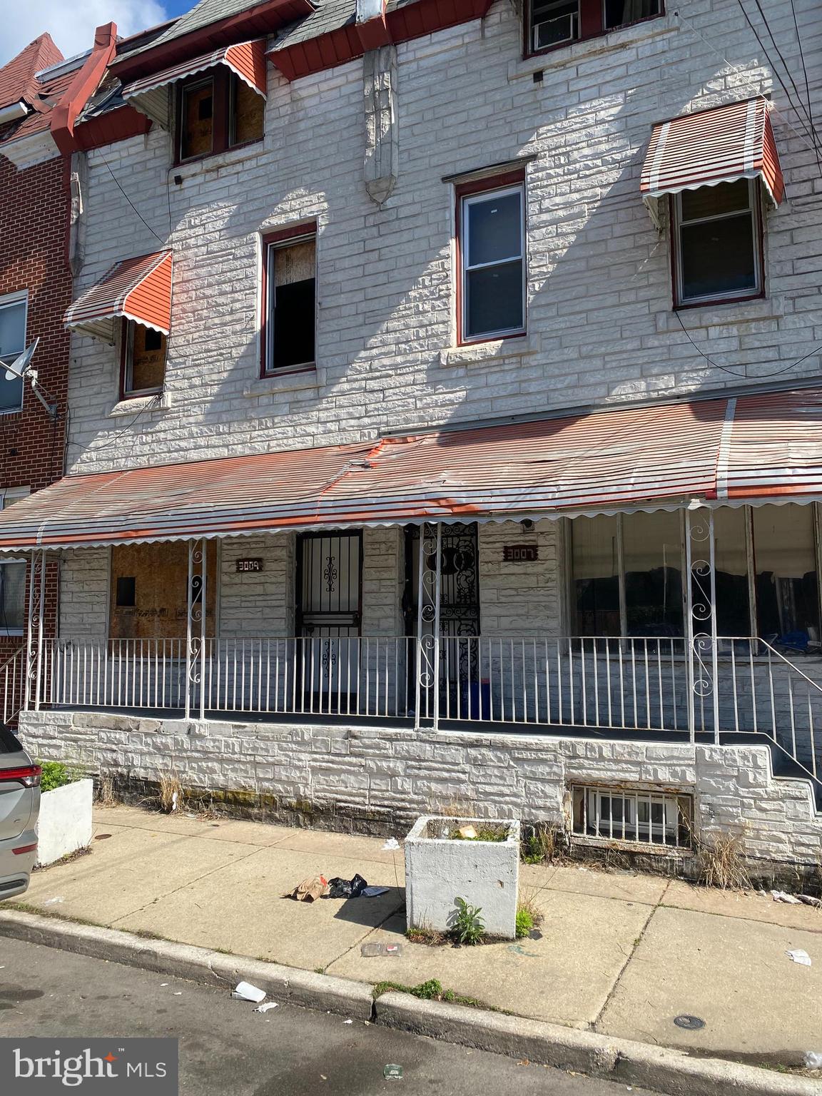 YOUR NEXT PROJEVT! a rare opportunity 2 properties together for a total combined price of $260,000. This sale includes both 3007 AND 3009 W Susquehanna, with a combination of 4332 square feet inside 3 stories, and at least 10 bedrooms combined, possible more. This a complete shell, enter at own risk and selling as is.