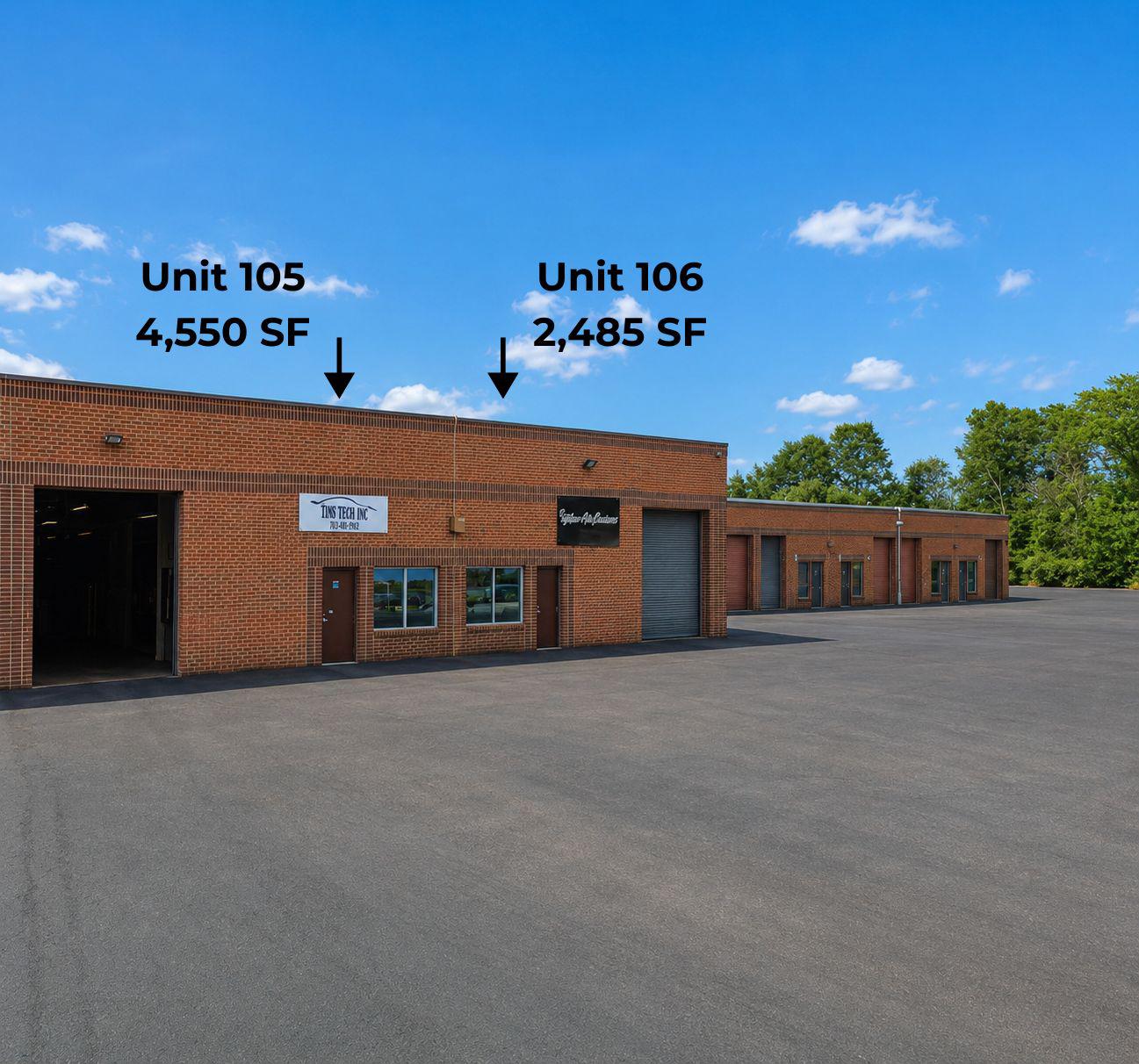 Rare opportunity to acquire a commercial condominium in a highly sought-after location with PDGI zoning and established automotive use, a combination that is increasingly difficult to find in today's market. This 4550 SF unit is currently occupied and operating as an automotive business, offering a unique opportunity for owner-users, investors, or automotive-related operators seeking a strategically located property.

The flexible floor plan includes a combination of service, operational, and office space designed to accommodate a variety of automotive and industrial uses permitted under the zoning. Excellent accessibility, ample parking, and proximity to major commuter routes make this an ideal location for businesses serving Loudoun County and the surrounding Northern Virginia market.

Properties with existing automotive use approvals are becoming increasingly scarce, making this a valuable opportunity to secure a hard-to-replace commercial asset. Whether you are looking to expand your business footprint, relocate operations, or invest in a specialized commercial property, this offering presents exceptional long-term value.

Property Highlights:

4550 SF commercial condominium
PDGI zoning
Existing automotive use
Rare automotive-approved commercial space
Excellent Northern Virginia location
Convenient access to major transportation corridors
Ideal for owner-users or investors
Established commercial business environment

Unit $106 | 2485SF is also for sale $995,000.00
