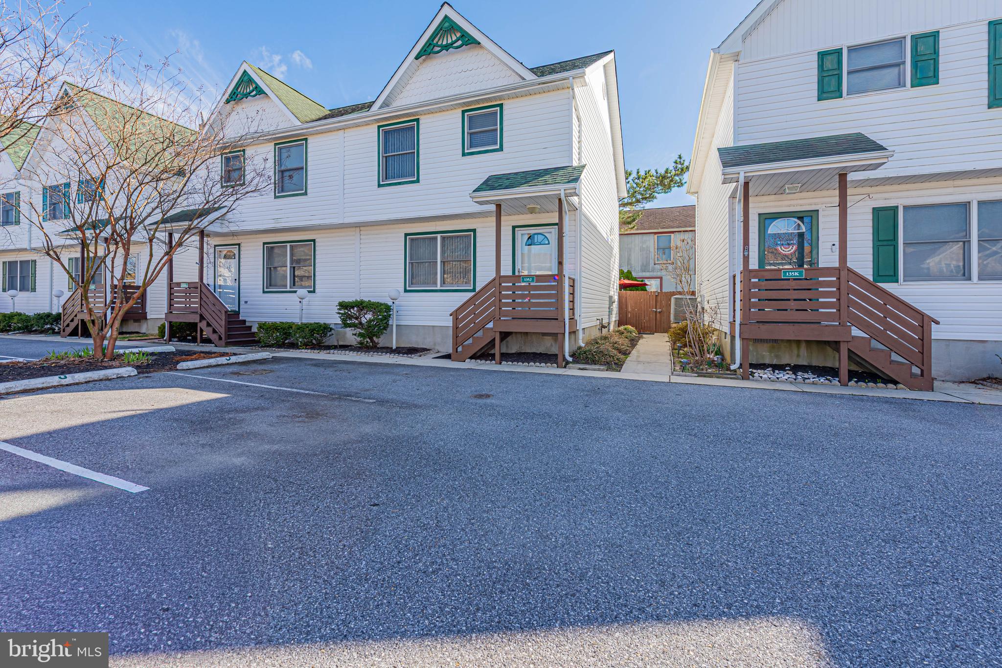 Welcome to this beautiful duplex townhome in the heart of Ocean City, Maryland—where coastal charm meets everyday convenience! Offering 3 generously sized bedrooms and 2.5 baths, this home is filled with bright, beachy colors that create a light and inviting atmosphere throughout.
The spacious living room provides the perfect setting for relaxing or entertaining, while the convenient eat-in kitchen features ample space for dining and easy access to a well-placed half bath. Included off the kitchen is a large storage space complete with a full-size, newer, washer, and dryer.Every detail has been thoughtfully designed for comfort and functionality.
Step outside to your private, fenced backyard—ideal for hosting gatherings or simply unwinding on the expansive concrete patio. Whether it’s summer barbecues or quiet evenings under the stars, this outdoor space is ready to impress.
Major updates offer peace of mind, including a recently upgraded HVAC system and a newer water heater. And rare to Ocean City, but a great plus is the walk up attic with significant storage space. Best of all, these sought-after townhomes rarely come on the market!
Located just moments from Ocean City’s best restaurants, entertainment, and beachside attractions, this move-in-ready home is perfect as a primary residence, vacation getaway, or exceptional investment opportunity.
Don’t miss your chance to own a slice of coastal living!