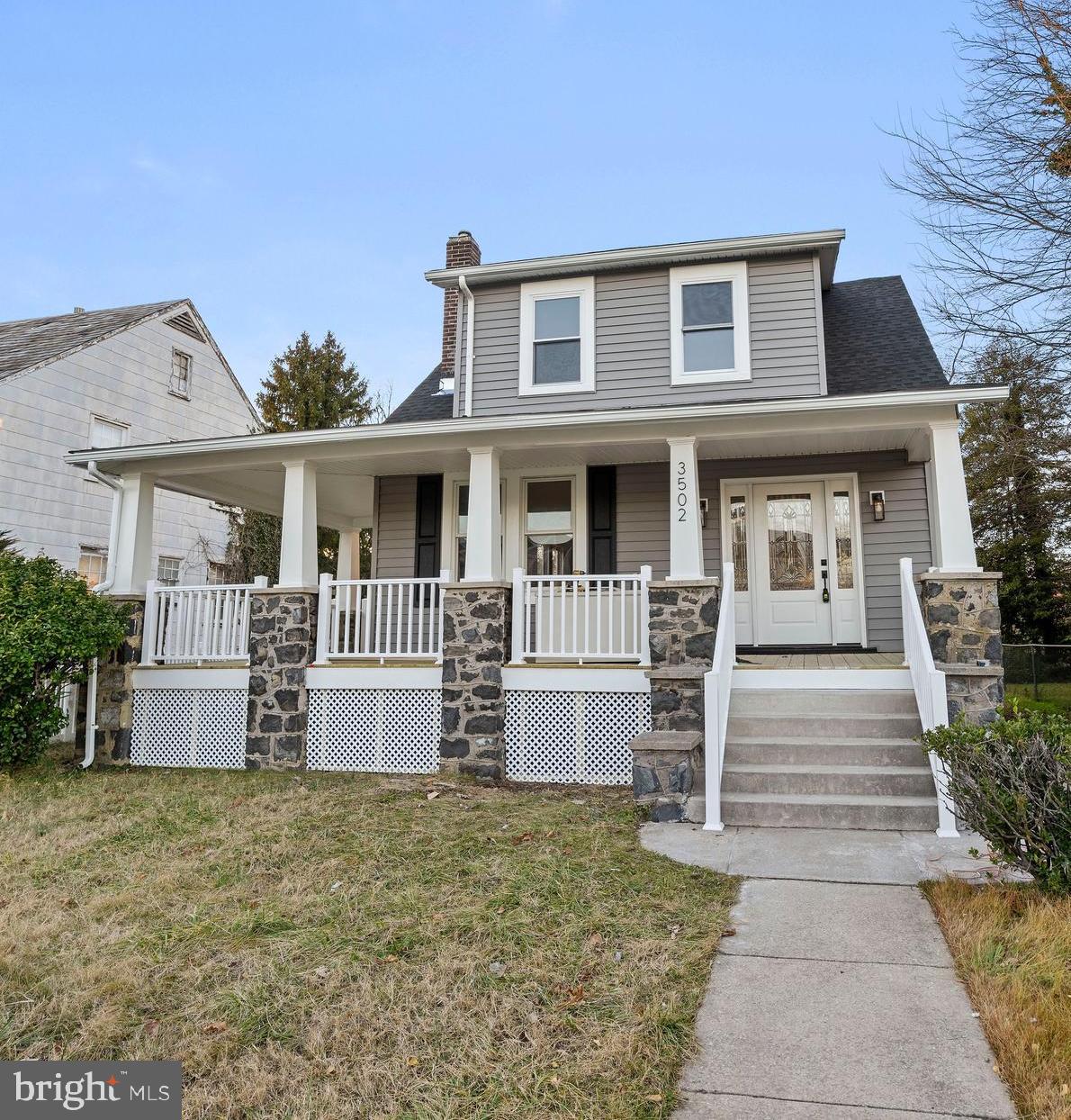 **Previous Contract Fell Through***
This Home is Worth Waiting for** IT HAS BEEN TOTALLY RENOVATED FROM TOP TO BOTTOM * It Features an Open Floorplan on First Floor, Living Area With Beautiful Stone Fireplace, Dining Room, Fully Equipped Eat-In Kitchen with 36' Cabinets, Quartz Counter Top, Stainless Steel Appliances and Laundry Room off the Kitchen*Second Floor Features 3 Renovated bedroom (which includes) a COZY Rear Covered Balcony off of the Primary Bedroom. *Front and Rear Porch* New Roof, Siding and HVAC System. *** Special Financing and Down Payment Assistance***
***HIDDEN FEATURE: Enjoy listening to your book or song throughout the home using the Bluetooth capability included in every bathroom!!!