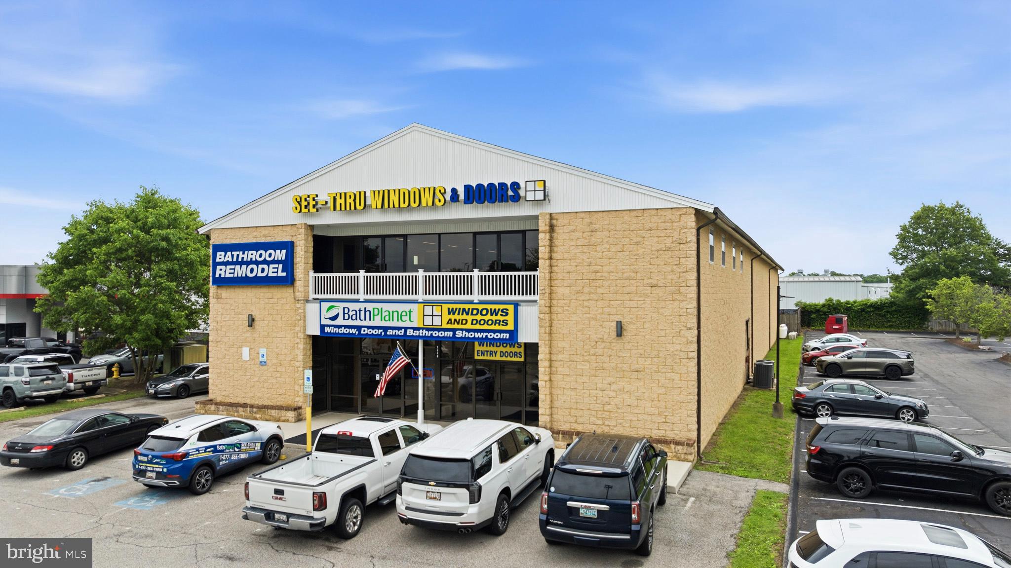 Free standing Showroom/Warehouse on North bound RT 301 , placed  between Auto Dealership and Office building , Over 50,000  drive pass this location daily,  easy in and out access on the busy highway with great visibility, Architectural Block construction, glass front, 2nd floor office space with kitchen, and balcony , This building offers many possibilities.  Call for a showing appointment.