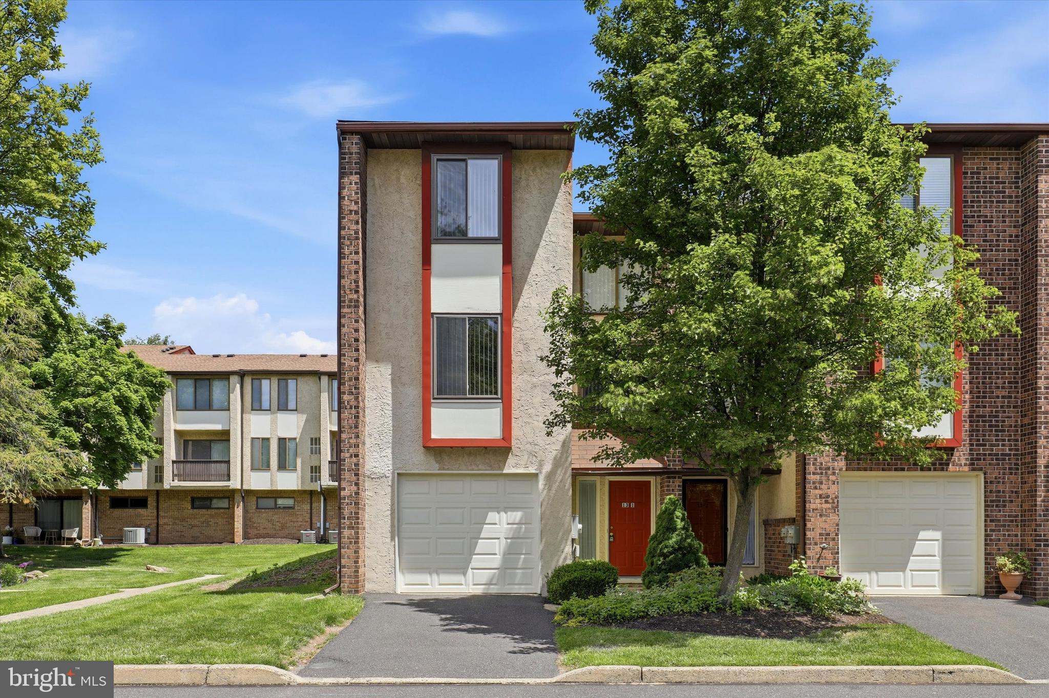 Beautifully maintained end unit 2 bedroom, 1.5 bath home in the highly sought after Chestnut Grove community, ideally located just a 10 minute walk from the heart of historic Doylestown Borough. Enjoy the rare combination of peaceful community living with immediate access to one of Bucks County’s most vibrant downtowns, known for its charming boutiques, acclaimed restaurants, museums, coffee shops, and year-round cultural events.

Perfectly positioned across from the YMCA and within the award-winning Central Bucks School District, this light-filled residence offers comfort, character, and convenience in one of the region’s most desirable locations.

Inside, the home is awash in natural light and features a dramatic two-story living room with expansive windows overlooking a private patio, creating an ideal setting for relaxing or entertaining. As an end unit, the home benefits from added privacy and an abundance of natural light throughout. The spacious layout includes a bright kitchen and dining area, generous bedroom sizes, second-floor laundry, and an attached garage with private driveway parking. Additionally, Condo association coverage includes water and sewer, exterior maintenance, roof, trash, snow removal, and landscaping, offering added convenience and low maintenance living.

The recently renovated primary bathroom adds a beautifully updated touch, while the home’s overall condition reflects years of thoughtful care and pride of ownership.

Set among the rolling beauty and rich history of Central Bucks County, with easy access to parks, trails, SEPTA regional rail, and major commuting routes, this move-in ready home offers an exceptional opportunity to enjoy the Doylestown lifestyle in a welcoming and established community.