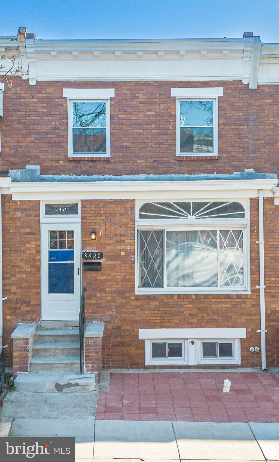THIS PROPERTY IS NOT FOR RENT & NOT LISTED ON 3RD PARTY PLATFORMS. Step into sophistication with this fully renovated 3-bedroom Federal-style townhome nestled in Belair Edison, Baltimore. Meticulous attention to detail is evident throughout, from the sleek black hardware accents to the luxurious quartz countertops in the modern kitchen. The first floor exudes contemporary elegance with its stunning grey luxury vinyl planks, creating an open floor feeling! Plush new carpets grace the upstairs bedrooms for comfort and style. Enjoy the convenience of fully renovated bathrooms upstairs and in the basement, complemented by a tastefully updated half bathroom on the main floor. Descend into a spacious basement retreat featuring brand-new commercial carpeting, an outside entry, and convenient laundry hookups, completing this impeccable urban oasis— the owner recently added ductless mini-split A/C on each floor.  A one-year home warranty is included.  Just a short walk away from Brehm's Lane playground. This is it if you're looking for a brand new, beautiful move-in-ready home today.  Update: The seller is considering taking new offers.