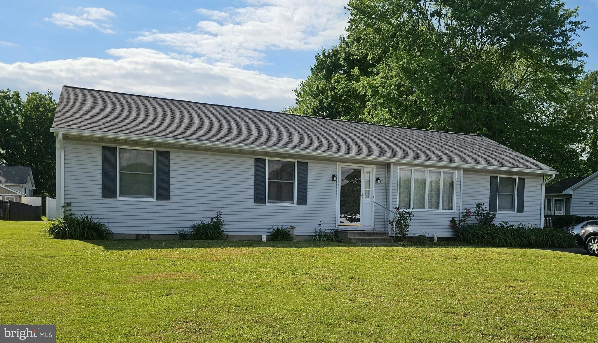 Enjoy one-level living in a desirable neighborhood conveniently located near downtown Easton, the Rails-to-Trails, and with easy access to Route 50. This home offers 3 bedrooms, 2 full baths, and a spacious living room featuring a large picture window that fills the space with natural light. The kitchen and dining area are open to one another, creating a functional layout ideal for everyday living and entertaining.

A side entrance leads into the laundry/utility room and continues into an oversized family room, providing plenty of additional living space. Outside, the paved driveway offers private off-street parking, with ample street parking also available. The large backyard includes a spacious storage shed for tools, hobbies, or extra storage needs.

Major updates include a new roof in 2025 and HVAC system approximately 8 years old. The interior is ready for your personal updates and vision, offering a wonderful opportunity to customize the home to your style and preferences.

Tenant will be moving by the end of June. Settlement date should be no sooner than July 1st.