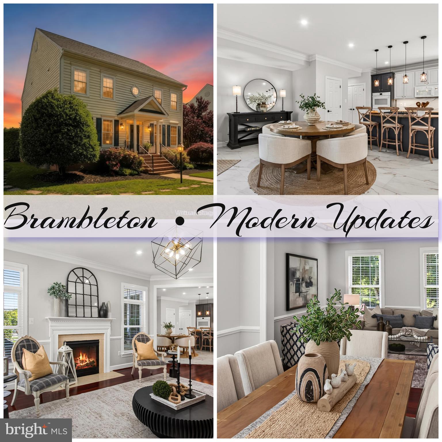 😍Wrapped in sunshine and framed with crisp white trim, this home stands proud, stands tall, and captivates from the very first moment. The approach alone feels like a warm embrace — manicured landscaping, blooming crepe myrtles, a magnificent magnolia bursting with flowers, and a row of evergreens offering natural privacy. It’s a backyard secret garden that welcomes you home before you even step inside.
<p>
The outdoor living spaces are just as enchanting. A beautifully crafted stone patio, complete with a seating wall and fire pit, creates a polished, inviting setting perfect for intimate evenings or lively gatherings. Pride of ownership radiates from every corner.
<p>
Step inside and the interior continues the story of thoughtful upgrades and effortless elegance. With 4 bedrooms, 2 dens, and 3.5 bathrooms, this home offers both generous space and flexible living. Rich Brazilian hardwood flooring flows through the main level, complemented by newer porcelain tile in the refreshed gourmet kitchen. Upstairs, brand‑new plush carpet adds comfort underfoot and extends into both lower‑level dens for a fresh, move‑in‑ready feel throughout.✔️
<p>
The fully finished lower level expands your possibilities — featuring flexible living spaces, an oversized kitchenette with tile flooring, and a walk‑up to the stone patio. Whether you envision a guest suite, recreation zone, or work‑from‑home haven, this level adapts beautifully to your needs.
<p>
Living in Brambleton offers a lifestyle that’s as vibrant as it is convenient. Step out your back door and enjoy Woolsey Park, or stroll down the street to Legacy Park or one of the various pocket parks dotted through-out Brambleton. Miles of paved trails will allow you to explore, soak in nature, visit with friends, splash at the pool or grab a movie at Bram TC. The town-center is filled with convenient storefronts-   grocery, movies, restaurants-NEW Chipotle! and a Variety of daily‑needs stores: the beloved Filling Company offering gas and grub, Onelife fitness, boutique bites and beverage shops- Rush Bowls, Bunny Tea, Sweet Frog and more! Enjoy outdoor time at the expansive Hal and Bernie Hanson Park or the Refreshed Beaverdam Reservoir with: welcome center, crew facility, boat rental facility, several picnic pavilions, trails, waterfront boardwalks, a bridge and a restroom building — all just moments away.
<p>
The HOA covers an impressive list of extras, including  a community package for Verizon FIOS cable and internet, access to all five pool complexes, lighted tennis courts with pickleball, ziplining, climbing walls, swings, slides, and a full calendar of community events that bring neighbors together. The community ponds are stocked with fish, and a quarterly magazine arrives right to your mailbox to keep you informed and connected and the community provides a trash and recycling service- two times a week!
<p>
It's time for you to truly love where you live.😍
<p>
See you soon. .......................................................................