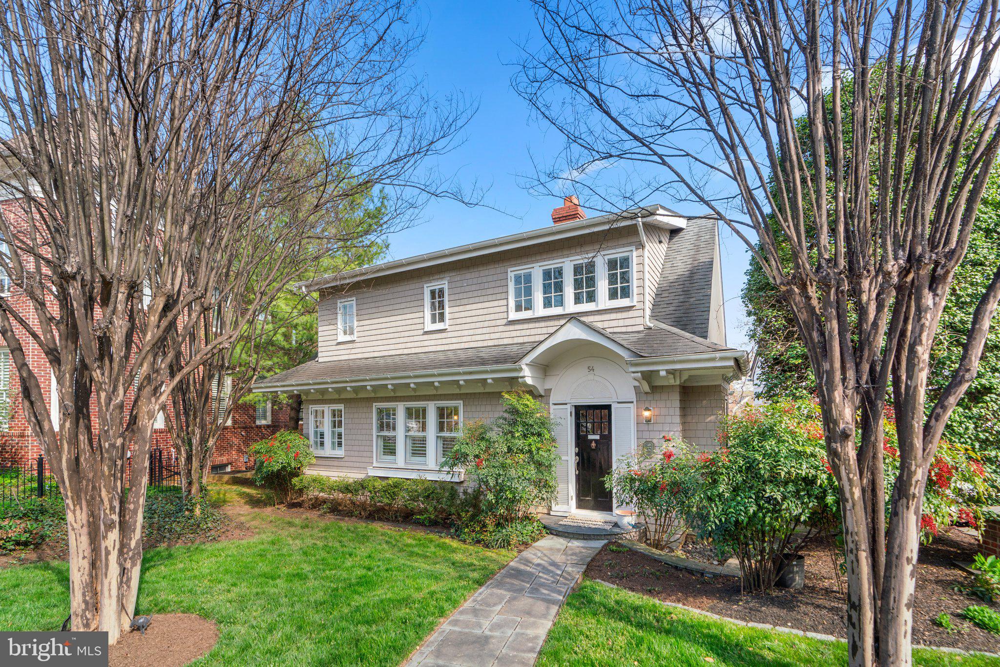 Welcome to 54 Franklin Street. A beautifully restored Murray Hill Dutch Colonial within Acton's Landing.  So much character and charm remains with hand crafted molding, wide paneling, built ins throughout, hardwood flooring all coupled with modern conveniences of spacious rooms, granite countertops and designer finishes.  This 3 bedroom 3.5 bathroom home welcomes you with its coastal charm. Generously sized rooms and open floorplan offer the perfect setting to relax or entertain.  There is also a partially finished basement which gives even more room to expand.   An abundance of natural light, 9ft ceilings, a cozy gas fireplace,  private and secure two car garage, a gourmet kitchen with Wolf appliances, neutral paint and updated lighting all with spacious bedrooms - each with their own private en-suite bathrooms, this home leaves no detail spared. Enjoy the private, fully fenced backyard with patio and beautiful rock and turf landscaping offering simple maintenance. Enjoy living in historic Annapolis- close to it all! - steps away from City Dock, Spa Creek, Annapolis Yacht Club, Fleet Reserve, the United States Naval Academy and everything historic Annapolis has to offer, plus amazing dining and shopping options all at your doorstep.  Schedule your private tour today!