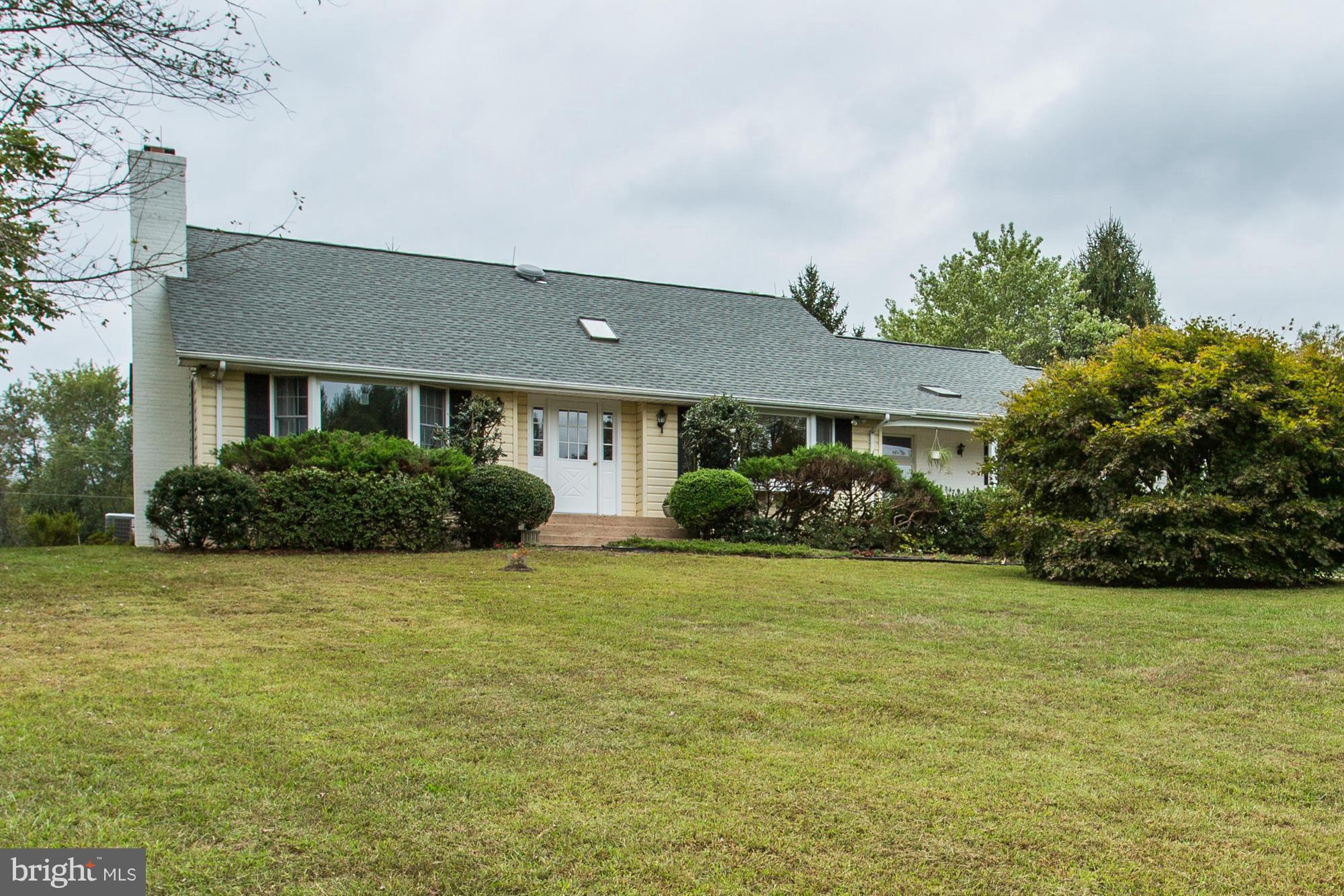REDUCED! New carpets, fresh paint! Must see 3 bdrm, 2 FB rambler in the heart of Rappahannock. 5  private acres w/ lovely views from front porch. Stone FP, gorgeous kitchen w/ custom cabinets, granite & wood floors. Numerous recent upgrades/renovations incl. roof, HVAC & whole house generator. Partially fin. basement with wood stove, huge 2 car garage. Lots of storage & cable high speed internet!