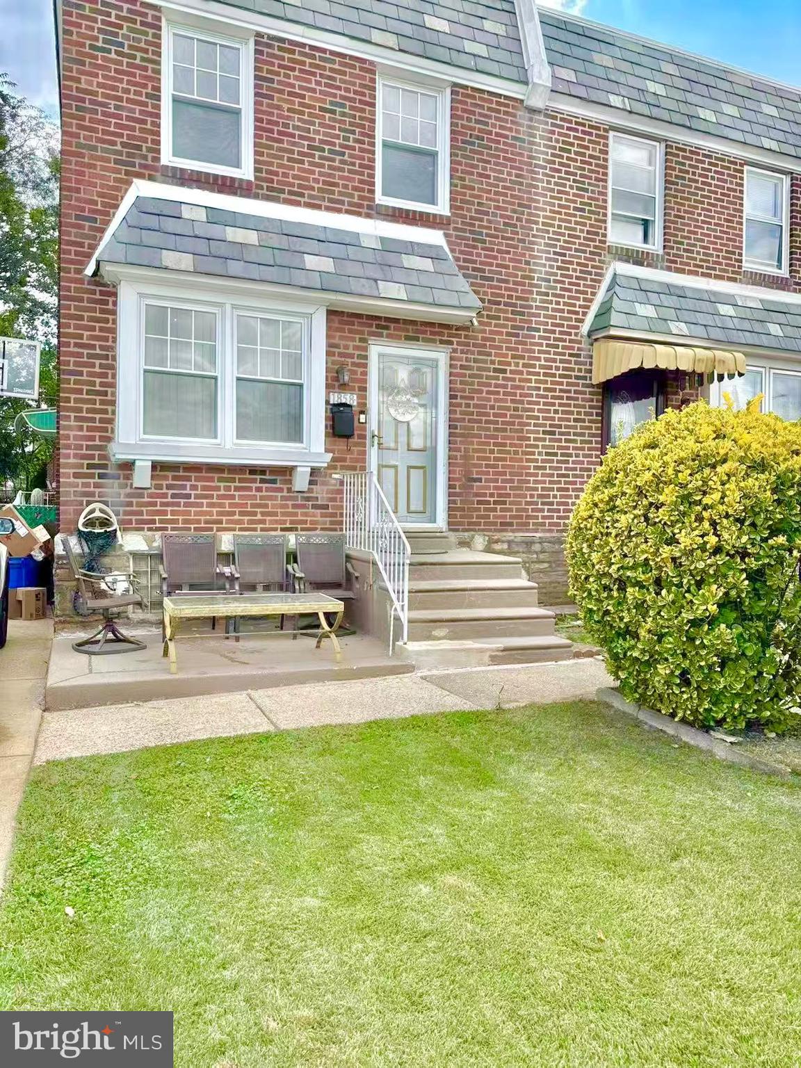 Welcome to this beautifully maintained 3-bedroom, 1.5-bath brick twin in desirable Rhawnhurst! Freshly painted with refinished floors, this move-in ready home offers the perfect blend of charm and comfort. Enjoy a spacious living room, a formal dining room, and a bright eat-in kitchen featuring abundant cabinetry, tile countertops, and a cozy breakfast area.
Upstairs you'll find three generously sized bedrooms and a full bath. The finished basement adds valuable living space with a powder room, custom built-ins, laundry/workshop area, and direct access to a private, park-like backyard with a deck and storage shed. Additional highlights include central air, a beautifully landscaped front yard, and a 2-car driveway. Don't miss this wonderful opportunity to own a truly move-in ready home!