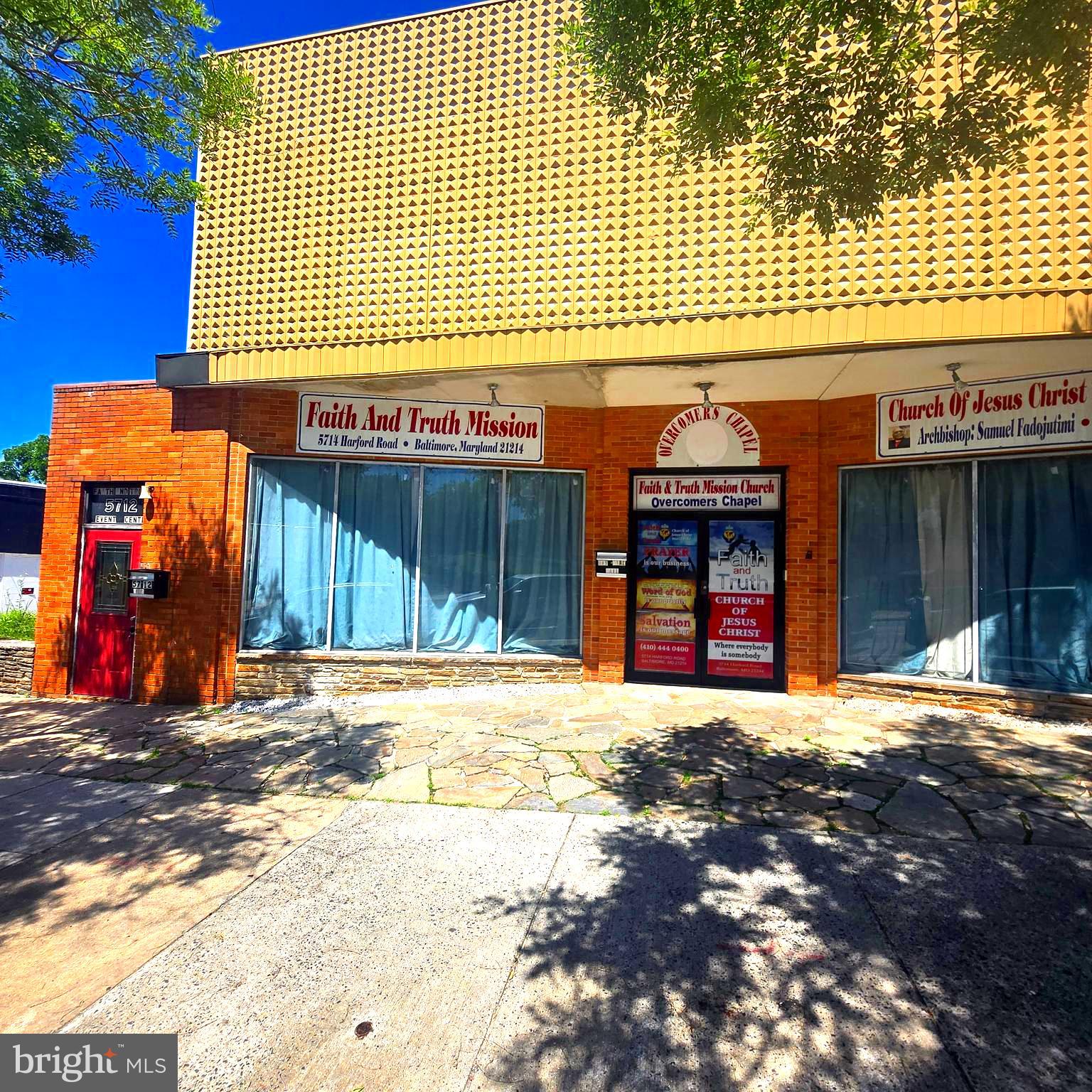 Main entry level of the building is  being used  as a church for Sunday  worship and  a section of the upper level which has a different entrance  is currently  leased by tenant.  The tenant is expected to vacate before the sale .