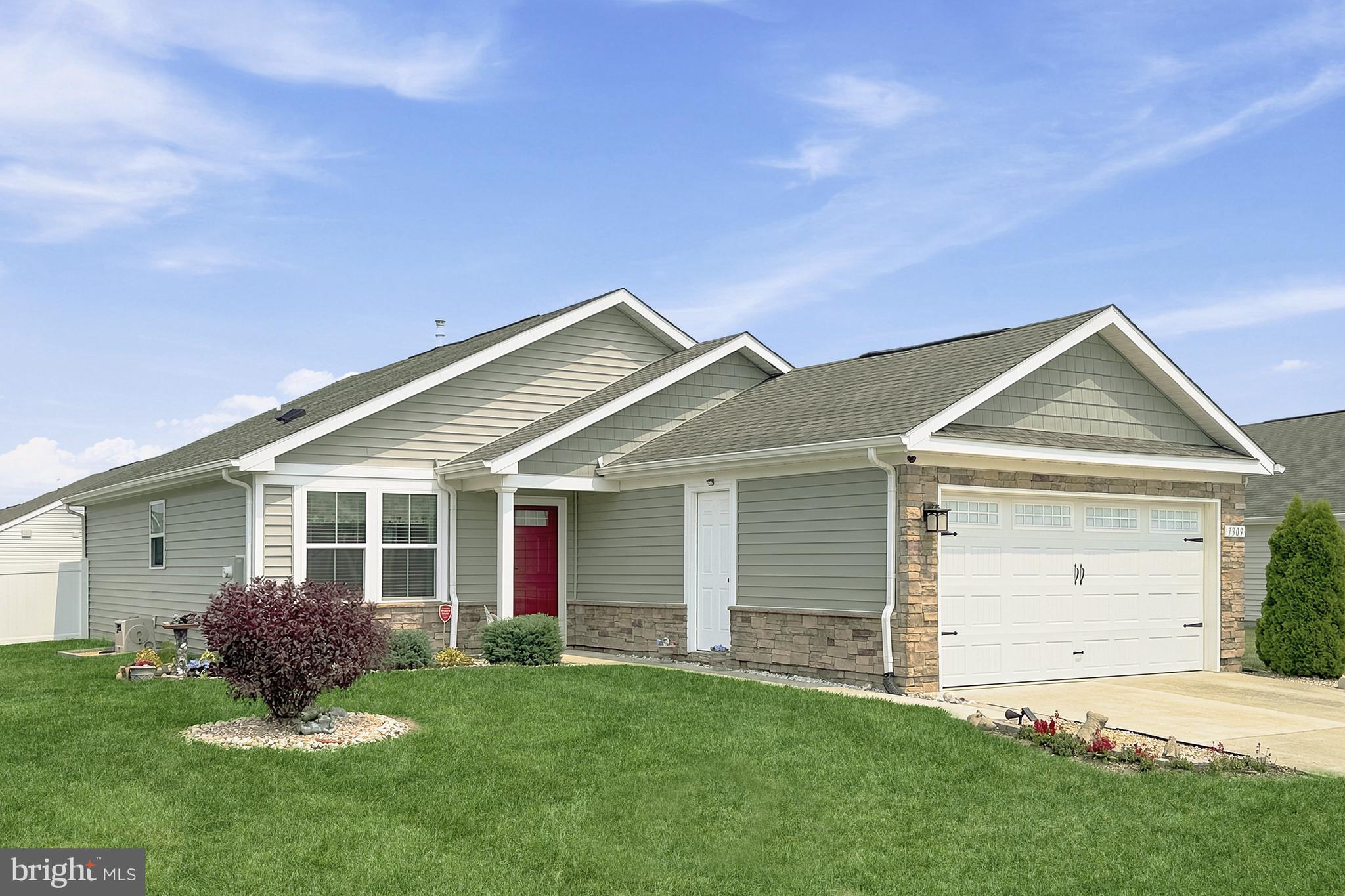 Milford Ponds! Desirable neighborhood just off of Rt 113 in Milford and  comes complete with a workout facility, pool, and sidewalks.  This 2 BR / 2 BA  ranch has a great flow and many upgrades-- crown molding, LVP flooring , extra height fencing, decking, first floor primary, tankless hot water heater, irrigation, shed and more.  Home is across from the pool and clubhouse and community mailboxes, making this home super convenient.  Act quickly - at this price, this one won't last!  (Professional Photos Coming)