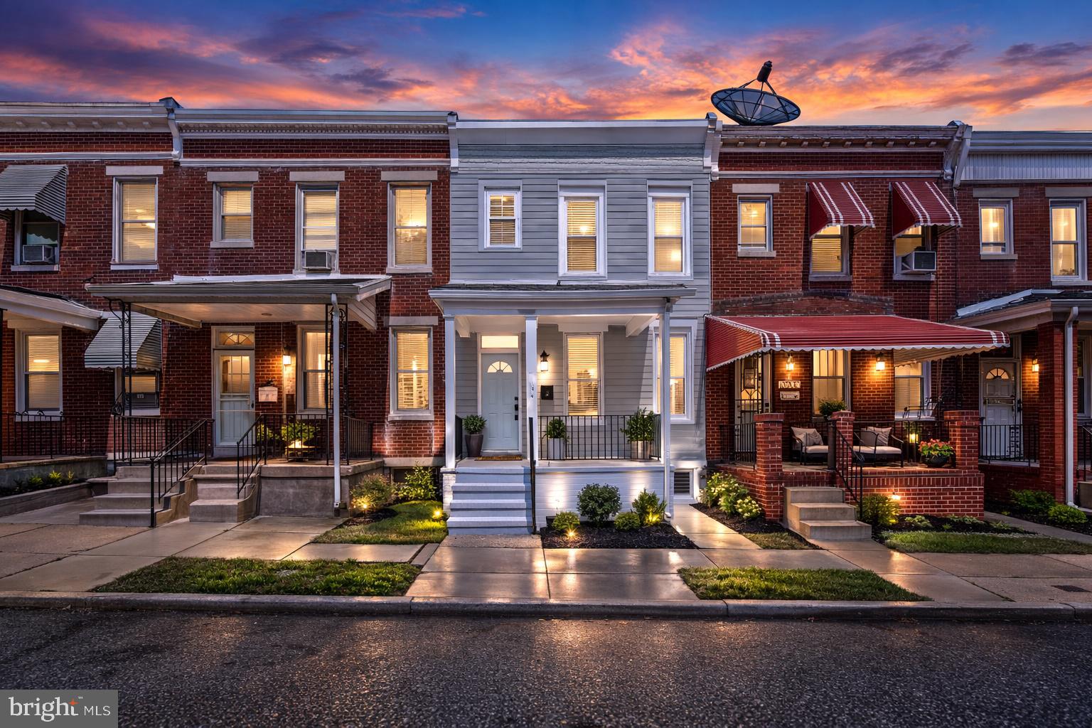 100% financing available for this home. Fully Renovated Baltimore Townhome with Modern Finishes! Welcome to 1724 E 25th St, a beautifully updated 3-bedroom, 1.5-bath home that blends modern style with everyday functionality. This move-in ready property features a bright and open main level with luxury finishes throughout. The stunning kitchen is the heart of the home, complete with a large center island, sleek cabinetry, and ample prep space, perfect for entertaining or casual dining. The spacious living area showcases a custom built-in TV wall, creating a stylish focal point and an ideal setup for relaxing or hosting guests. Upstairs you'll find three comfortable bedrooms and a fully renovated bathroom with contemporary finishes. The home also offers a convenient main-level half bath for guests. The unfinished basement provides excellent storage space and potential for future customization. Located in Baltimore City with convenient access to major commuter routes, shopping, and local amenities, this fully renovated home offers modern living at an affordable price. Schedule your showing today! Walk out basement, Possible to rent out the basement. All Photos are virtually staged.