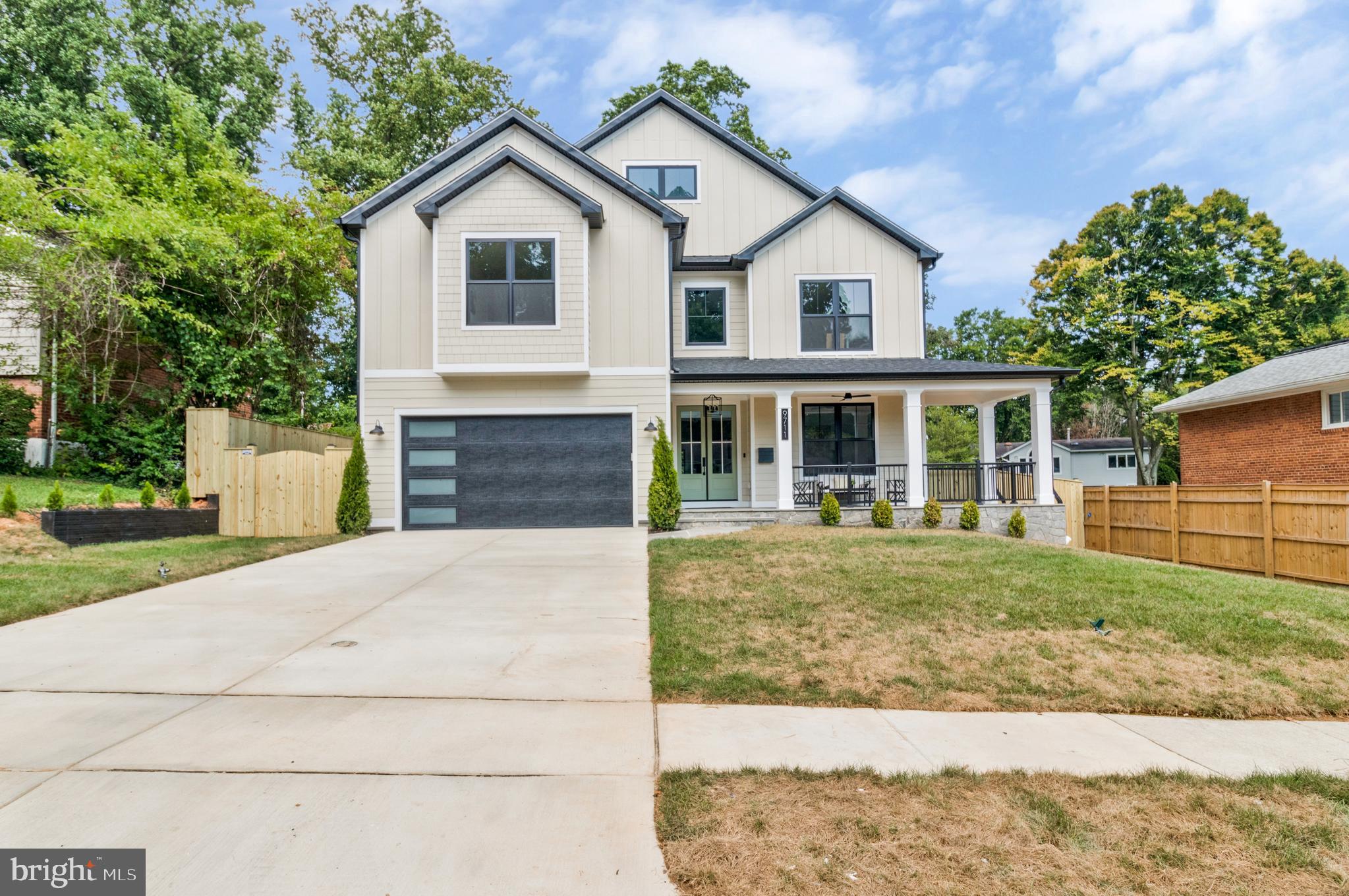 The home you have been waiting for 9711 Holmhurt Road Bethesda, MD 20817 is ready for you to call it yours.

Are you looking for a special home that meets the needs of your busy family? If the answer is yes then you have a fantastic opportunity to purchase this one of a kind new construction by Aarden Homes. This magnificent home offers almost 5500 sq. ft. of finished space with 6 bedrooms and 5 baths. The main floor offers 9 foot ceilings, large custom accordion patio door, outdoor screened porch with fireplace, a gourmet kitchen with professional grade appliances that is open to the great room, a living room, and formal dining room. This home has an amazing location on a quite street with all the amenities nearby, including the stunning lighting,  durable plumbing selections and only the most elegant ceramic and marble tile selections. 

The 2nd floor has 4 bedrooms with 4 bathrooms and spacious laundry room with a Pinterest worthy vibe. The main bathroom is ultra sleek with two closets for all your clothes and accessories.  The main bath has marble and sleek modern aesthetic which will impress. Each bedroom has their own walk in closet with built-in space for toys, clothes and everything you may need to accommodate.  Spacious linen closet in the hallway and ample storage thru out the house will make sure to leave you pleased. 

The finished basement offers a large recreation room, home office/exercise room, bedroom, full bath, and ample storage space. This spectacular home boasts Ring Camera, integrated TV cables pre-wired and a pre-wired electric charging station for your electric car. Home has a two car garage and manicured sod which you have come to love from the builder.  The back yard is flat and ready for your parties and friends to come visit for an afternoon game. The signature screened porch in the back with fireplace with the large accordion style doors is perfect for indoors/outdoors entertainment.  

The home includes hardwood on the first and second floors as well as waterproof LVT flooring in the basement.  The timeless vanities, hardware and finishing selections in this home are the best on the market and will make you feeling  calm and peaceful with its Zen feel.  Light fixtures complement the airy and relaxing vibe of the home throughout. 

Location is excellent near the Walter Johnson school cluster. Close proximity to Suburban Hospital, NIH, Walter Reed, Montgomery Mall, Capital Beltway and the Wildwood Shopping Center.  For those  swim families, Old Georgetown Swimming Pool is close by.  This home will be sure to impress you so call your agent for a tour today or give us a call to show it to you if you are not already represented.
