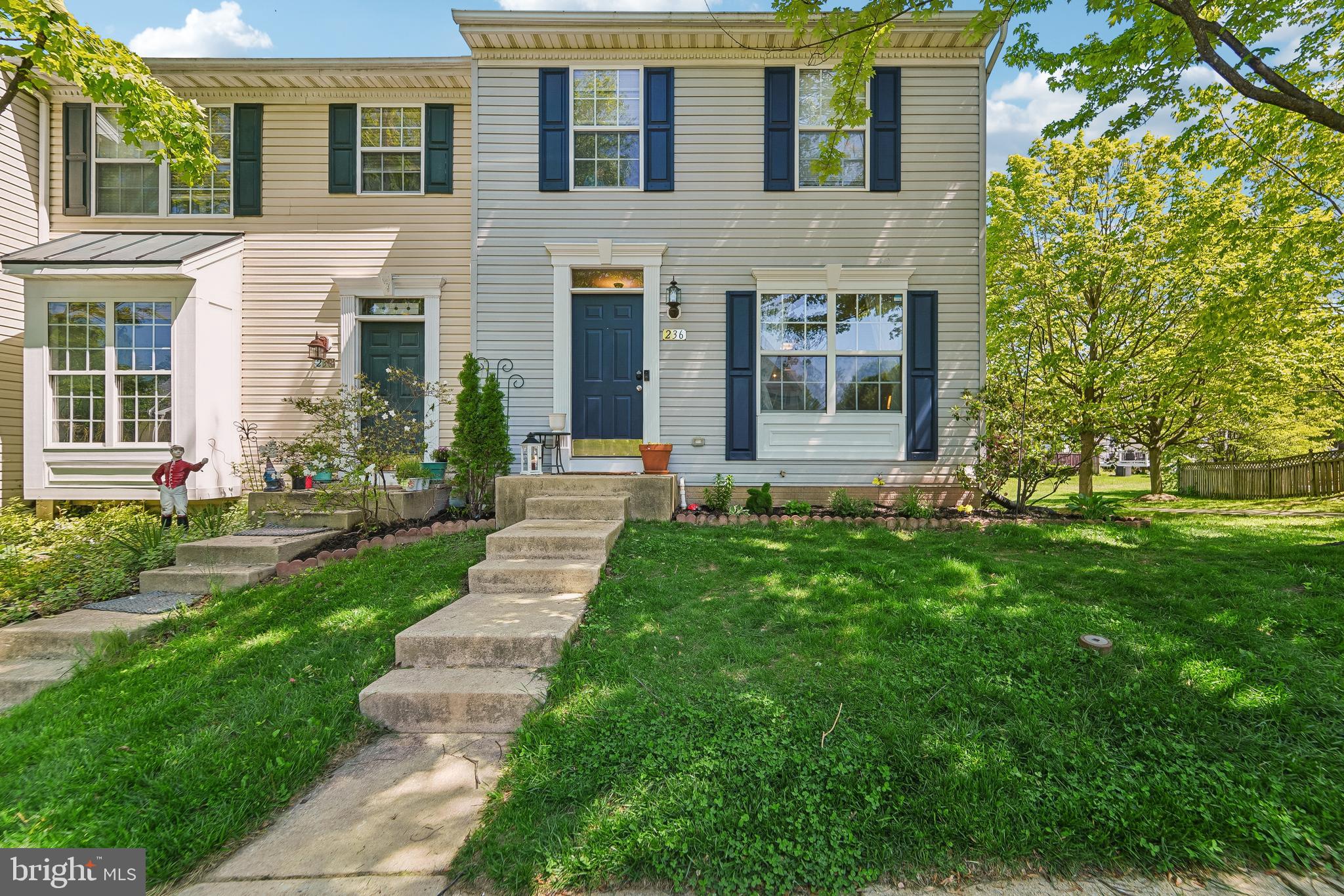 Welcome to 236 Pidco Rd in Reisterstown, MD! The basement is fully plumbed to add a second full bath. This charming townhouse features 3 bedrooms, 1 full bath, and 1 half bath. As you enter, you’re greeted by a bright and inviting living room that flows into a spacious kitchen with stainless steel appliances and a dining area. From the kitchen, enjoy easy access to the deck — perfect for relaxing or entertaining.

Upstairs, you’ll find the primary bedroom with direct access to the hallway bath, along with two additional bedrooms. The lower level offers a versatile flex space and a laundry room. The home has been freshly painted & the HVAC and Hot Water heater replaced in 2025, making it move-in ready!