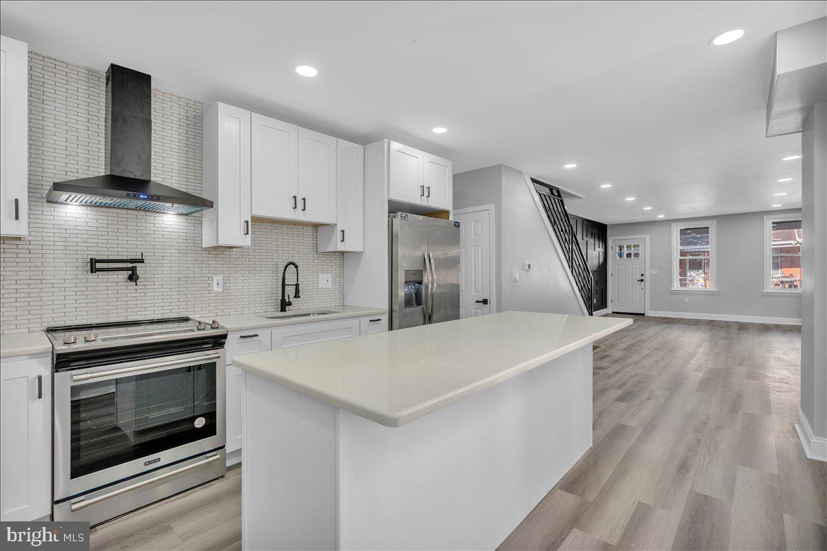Fully renovated and move-in ready! Welcome to 119 S Redfield Street, a beautifully updated 3-bedroom, 1.5-bath home in West Philadelphia. Featuring an open-concept floor plan, central air, a modern electric fireplace, updated finishes throughout, and spacious living areas, this home offers the perfect combination of style and functionality. Conveniently located near transportation, shopping, and local amenities, this turnkey property is ready for its new owner.