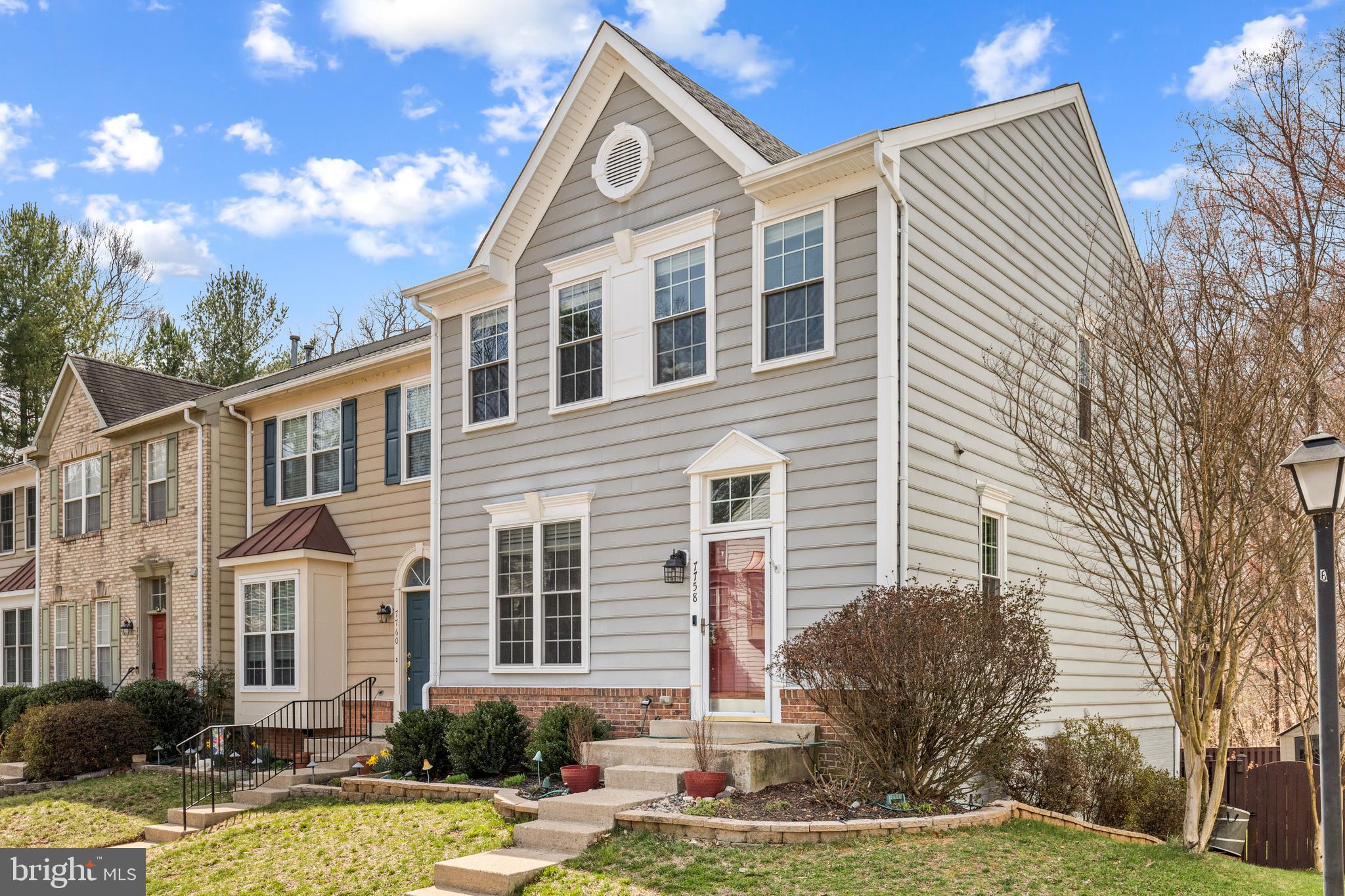 OFFERS, IF ANY, DUE BY TUESDAY MARCH 25TH 1PM. 

Allow me to introduce you to 7758 Havenbrook Way! 

A beautifully renovated, 3 level, end unit townhome with an open floor plan in the coveted Shadowbrook community. With over 2100sf, this turn key property is sure to impress. The updated kitchen sparkles with white quartz countertops, brand new stainless steel appliances, and large seated island. Luxury Vinyl Plank flooring graces the main level which features a large dining room that opens to a light-filled living room, complete with a custom built mantle and electric fireplace, and an updated powder room. From this main level you can walk out to a lovely and spacious deck with views of serene trees and the Cross County Trails. 

The upper level has a spacious primary suite with a walk-in closet featuring custom built-ins, vaulted ceilings, and an updated primary bath with a glass door walk-in shower and double vanity. Two additional bedrooms, one with a custom wood statement wall, feature closets with built-in organizers. You will also find an updated shared hall bath, completing the bedroom level. 

The lower level has a finished den area perfect for a fourth bedroom, or home office, and a half bath. A large family room, with a custom built-in backlit shelving, walks out to a stamped concrete patio and fully fenced rear yard. There is also a custom laundry room with front load washer and dryer and stand alone freezer on this level. Storage on this level abounds! 

HWH replaced in 2017, Roof replaced in 2018, with recently added insulation throughout the attic. 2 assigned spaces in front of the home, with visitor parking add the ultimate convenience. 

The Shadowbrook community is perfectly located with close proximity to Springfield's abundant shopping, dining, nightlife, and public transportation including Springfield-Franconia Metro and VRE.

You are sure to love every aspect of 7758 Havenbrook Way. Welcome Home!!