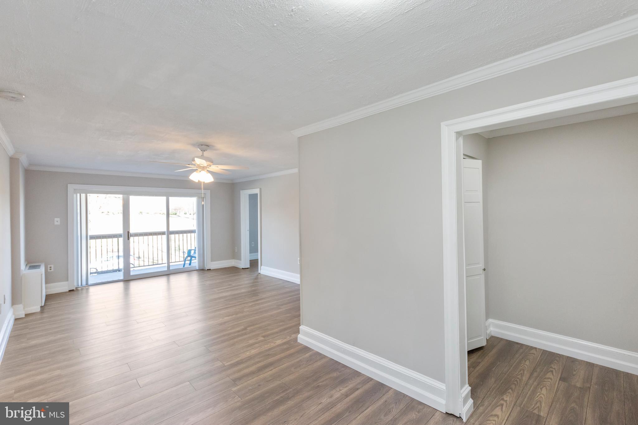 Fully Renovated 2 bedrooms and 1 bath condominium on the second floor of West Spring. Brand New Windows and Sliding Window door. Brand new designer Kitchen with new Stainless Steel Microwave,  Stainless Steel Refrigerator, Stainless Steel Dish washer, Modern Granite Countertop,  Brand new stylish white Kitchen Cabinets.  New Kitchen Sink and Kitchen faucet. Brand new bathroom with contemporary finishes.  All new lighting fixtures,  New ceiling fan in the living room. New in unit AC controllers. Sunny and Spacious with brand new LVP  flooring throughout.  Coat Closet, Lining closet, Build-in Bookshelf .Large storage room with key on the balcony. Large walk-in closet for master bedroom.  Huge balcony that stretches the entire length of the unit and boasts serene green landscaped views... Pets allowed. Condo fee includes all your utilities, cable and pool. Perfect location for commuters. Across from Montgomery Mall and quick access to 270 and 495. Near to Cabin John Park, Davis Library and transportation. Home Zoned to highly rated schools- Ashburton Elementary School, North Bethesda Middle School, Walter Johnson High School, This beautiful home is a must see!