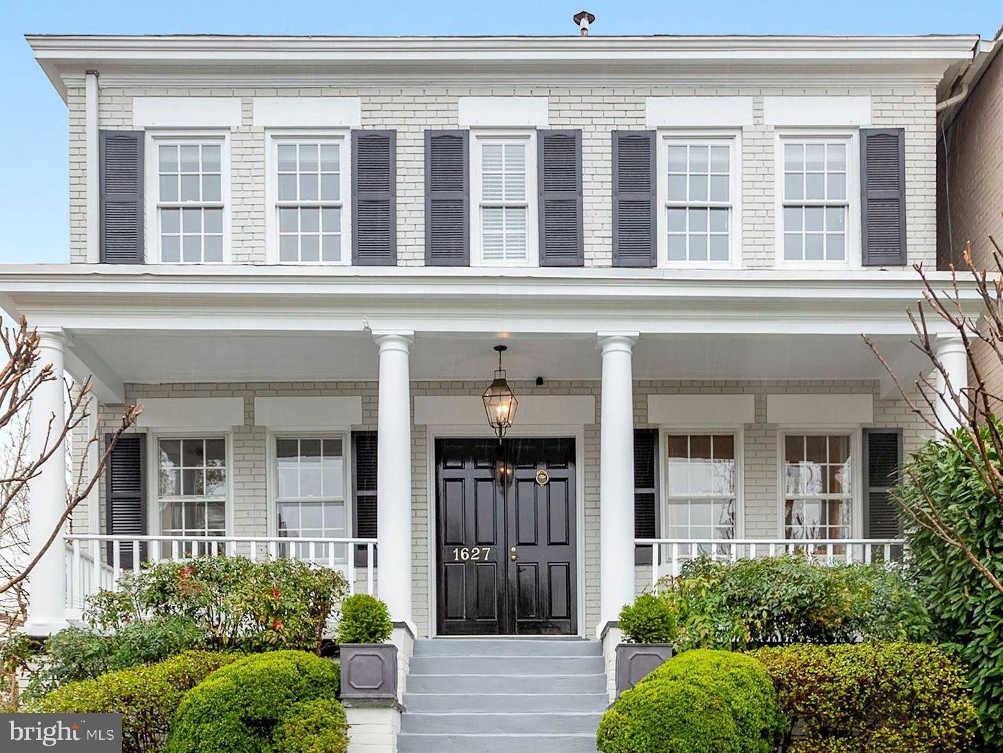 Over 3,500sq/ft of bright & beautiful interior living space. This center hall Georgetown Colonial offers a quiet oasis ideally situated across from the fields of Georgetown Visitation. Originally built in 1925, this 4BD/4BA home has been carefully maintained and elegantly upgraded to cater to today’s modern living. Flooded with natural light throughout, and featuring gorgeous spaces for entertaining, including an embassy-size dining room, this home leaves nothing to be desired. Complete with a recently renovated lower level, spacious eat-in kitchen, and deep backyard with room for a pool including an extra large deck with room for several seating areas accessing main level.  Convertible garage space now used as storage. (No conservation easement).
