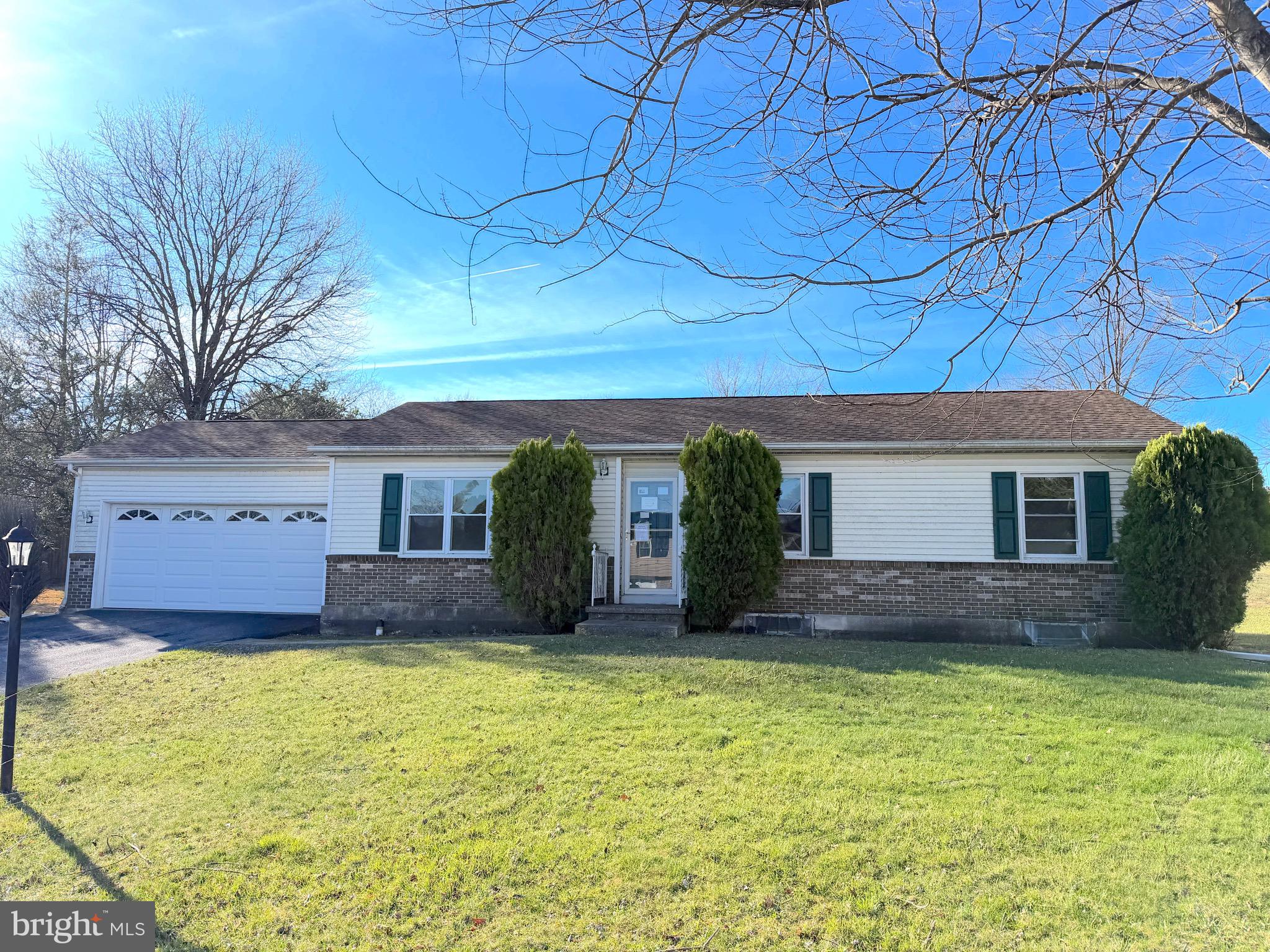 This property is eligible under the First Look Initiative. All Owner Occupant offers will be responded to after 7 days on the market and Investor offers will be responded to after 30 days. However, all offers can be submitted during the First Look period. If you are looking for a project, this could be the right property for you. This detached rancher home is situated on a generous 0.51-acre lot with a 2-car garage and 2 storage sheds. Step outside to your own backyard retreat, fully fenced, with an in-ground pool and a concrete patio—perfect for summer gatherings and relaxing evenings. Inside, you’ll find a bright living room and dining area with hardwood flooring. The spacious kitchen provides ample room for cooking. The main level includes three bedrooms and two full bathrooms, including a primary suite with its own private bath. Two additional bedrooms and a full hall bath offer flexibility for family, guests, or a home office. An unfinished basement provides plenty of storage space and potential for future expansion. This property offers one-floor living with great indoor and outdoor features—don’t miss the opportunity to make it yours!
