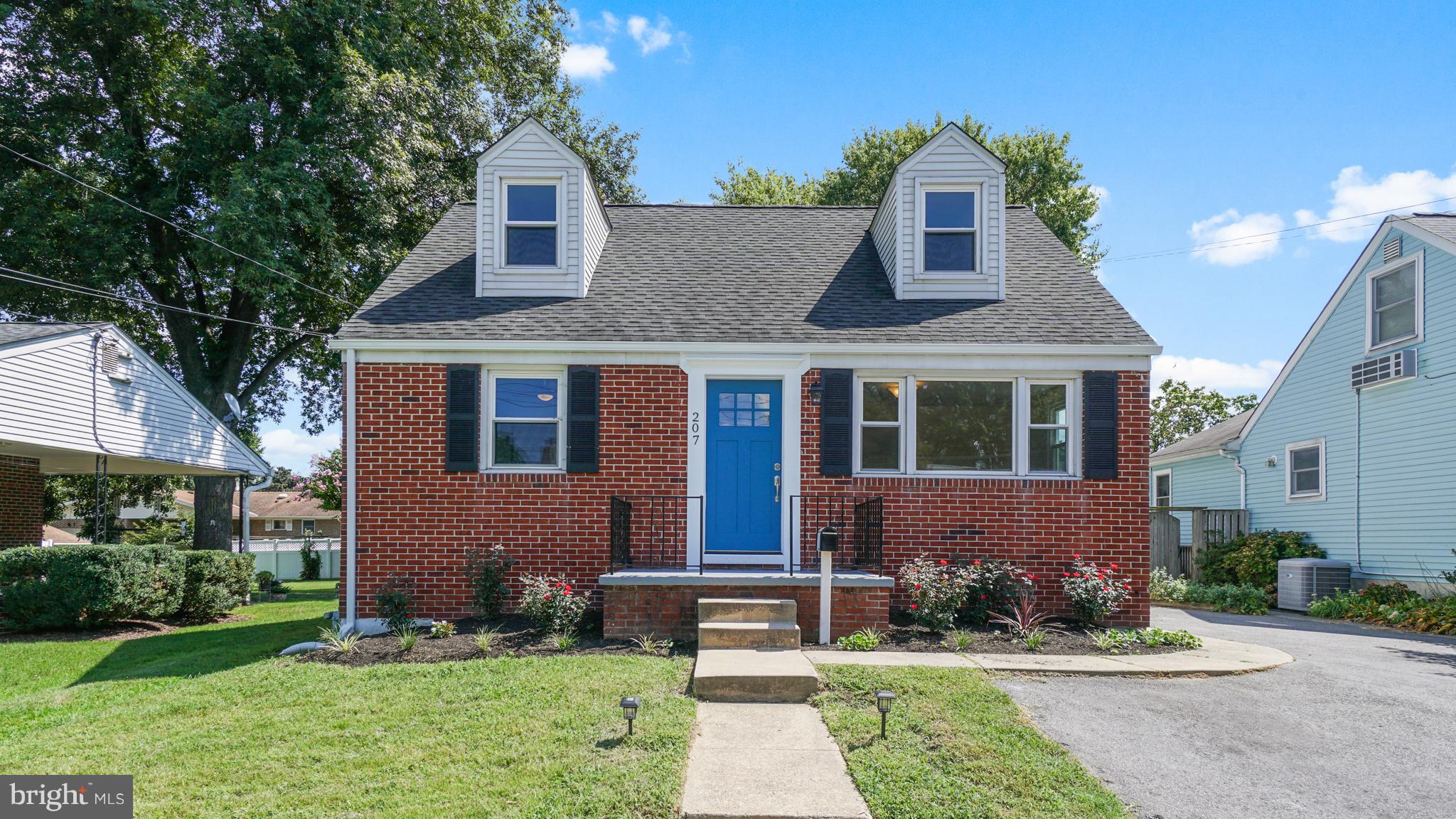 Beautifully renovated all brick Cape Cod in sought after Riviera Beach community. Much larger than it looks w/ over 2,300 sq ft of living space. New kitchen w/ granite & S/S appliances.  3 Full all new bathrooms w/ gorgeous tile work, Large Family room / Dining room combo w/ wet bar. Fin. basement w/ huge laundry room. Hardwood floors. Large part. fenced yard w/ concrete patio & Workshop/shed.