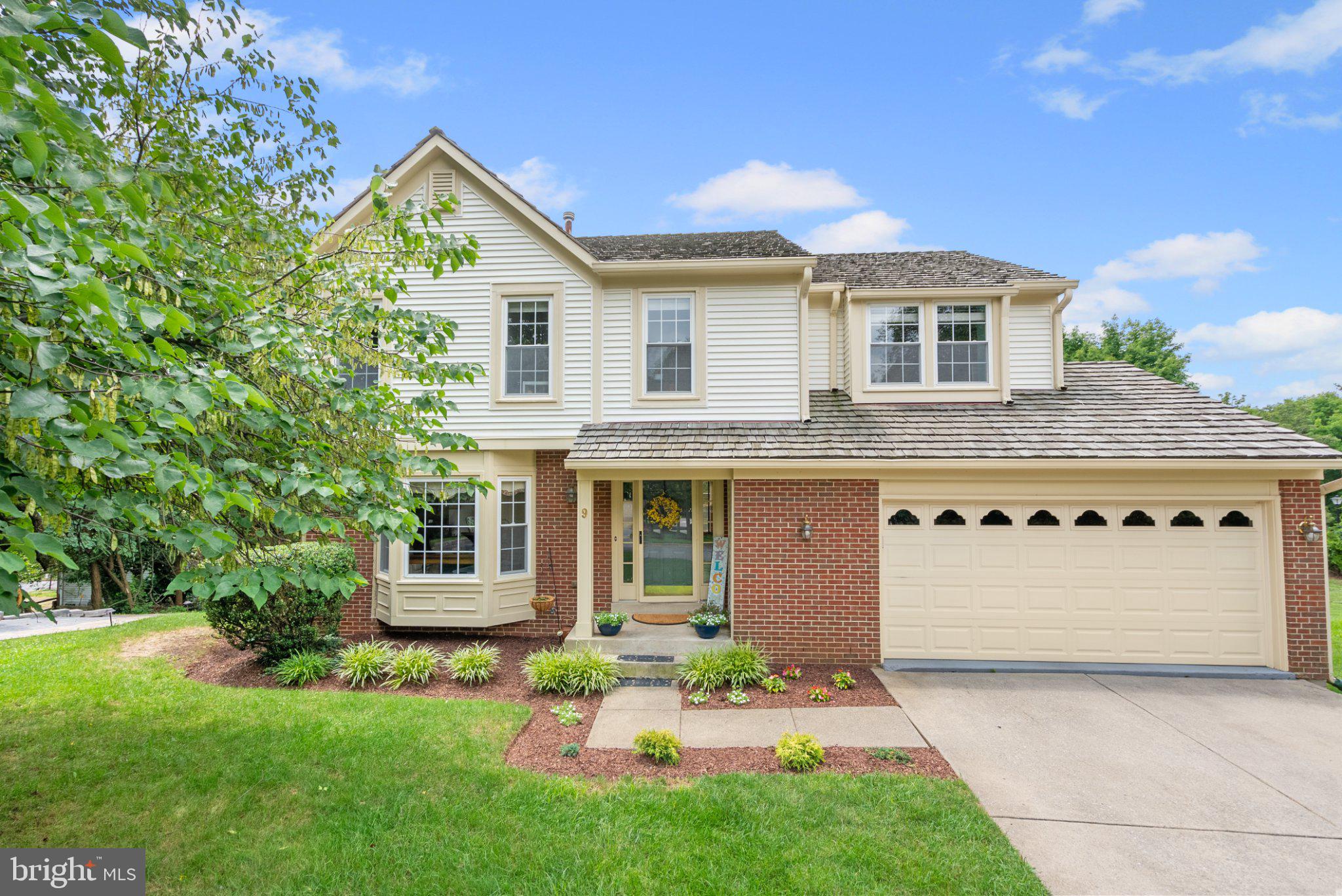 Welcome to 9 Red Granite Court, a beautifully maintained Colonial located in the sought-after Saybrooke community of Montgomery County. This spacious 4-bedroom, 3.5-bathroom home offers the perfect blend of comfort, updates, and versatile living space, featuring a two-car garage, finished walk-out basement with a full bathroom, and numerous recent improvements. The inviting main level features a bright, updated kitchen with modern appliances, refreshed cabinetry, and ample storage, opening seamlessly to the family room with a cozy fireplace that creates the perfect space for relaxing or entertaining. A formal dining room provides an elegant setting for holidays, gatherings, and everyday meals. The fully finished walk-out basement adds exceptional flexibility with a full bathroom, dedicated office, and entertainment/recreation space. Whether used as a home office, guest suite, media room, gym, or play area, this lower level offers valuable additional living space with direct access to the backyard. Recent updates include new vinyl siding (2026), new carpet throughout the bedrooms and primary bedroom closet (2026), a new roof (2021), and fresh bedroom paint. The spacious primary suite offers a private retreat, while the additional bedrooms provide plenty of room for family, guests, or flexible workspace needs. Enjoy all that Saybrooke has to offer, including a community pool, tennis court, tot lot, and beautifully maintained common areas. Ideally located near shopping, dining, major commuter routes, and everyday conveniences, this home delivers the Montgomery County lifestyle buyers are looking for. 
Don’t miss the opportunity to make 9 Red Granite Court your new home!