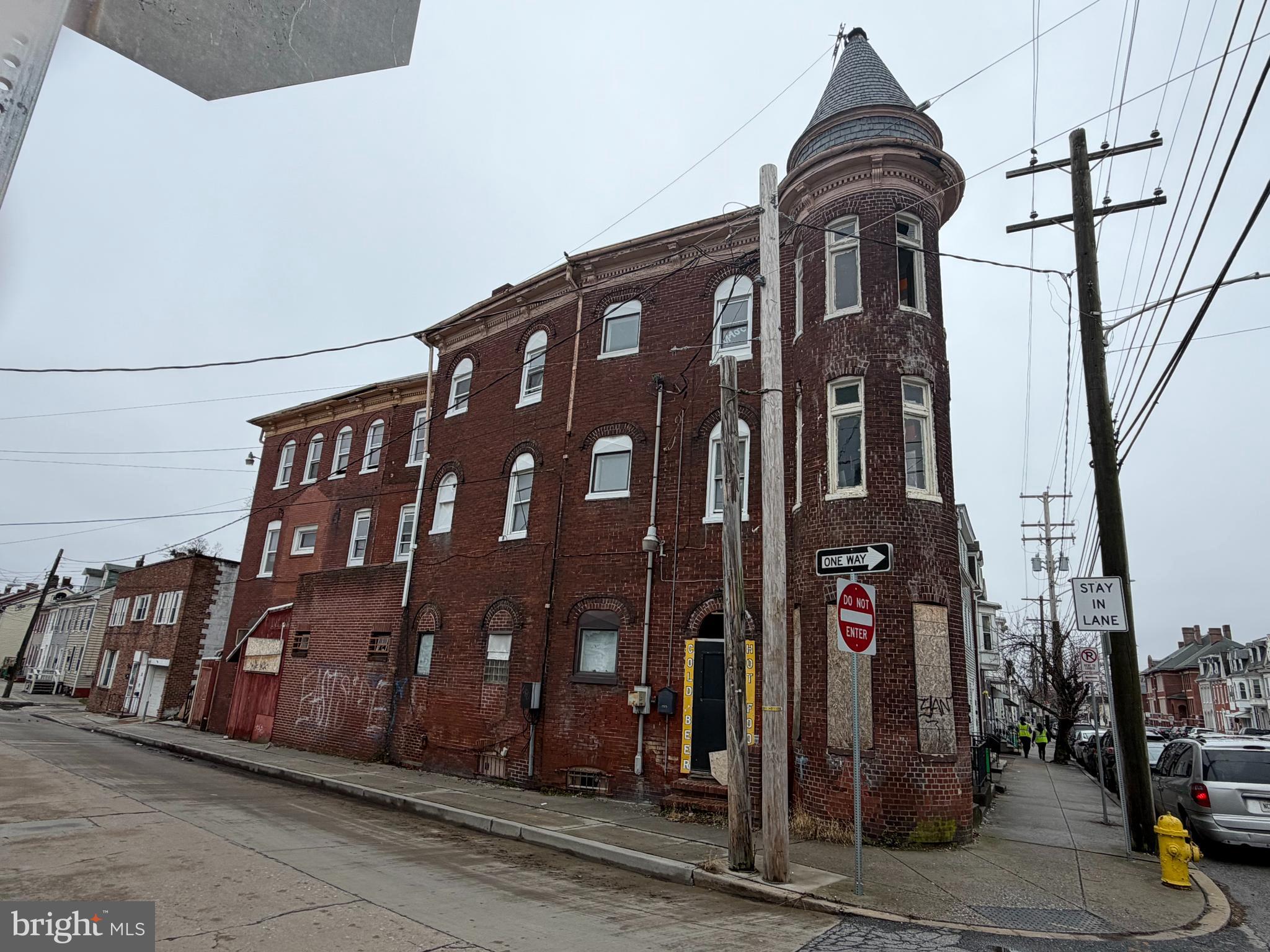 Investor and developer opportunity in York City. This commercial shell comes with plans to convert the property into a 6-unit apartment building with commercial space on the first floor. Two additional lots are included for potential parking, adding even more value and flexibility to this unique offering. With the structure already in place, this property is a blank canvas ready for your vision. Endless possibilities for redevelopment, mixed-use income potential, and long-term investment in a growing urban location.