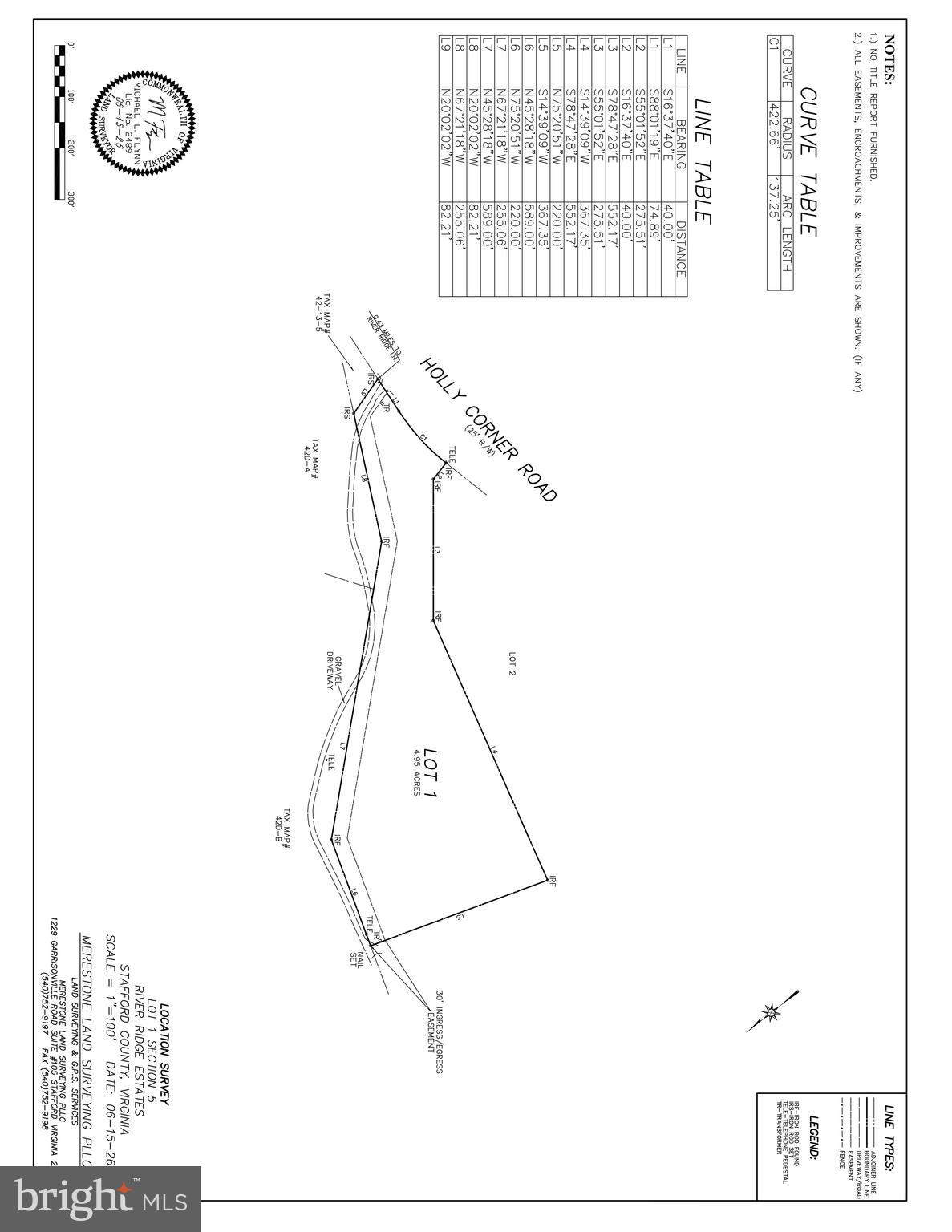 Discover the perfect opportunity to build your dream home, establish a small farm, or invest in nearly 5 acres of beautiful Stafford County countryside. This 4.9464-acre parcel, located off Holly Corner Road in Stafford, Virginia, is zoned A-1 Agricultural, offering flexibility for a variety of residential and agricultural uses.

Enjoy the privacy and tranquility of a rural setting while still being conveniently located near I-95, commuter routes, shopping, dining, and local amenities. With ample space for a custom home, gardens, animals, recreational activities, or future improvements, this property provides the ideal balance of country living and modern convenience.

Whether you're looking to create your own private retreat or explore the possibilities that A-1 zoning offers, this exceptional parcel is ready for your vision. Don't miss this rare opportunity to own nearly 5 acres in a desirable Stafford County location.