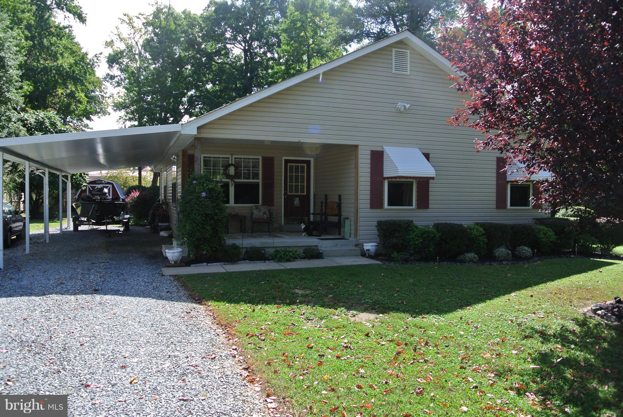 Immaculate Rambler in the heart of Cobb Island.  Well landscaped.  Tastefully Decorated.  Screened in Porch.  Updates Throughout.  Large Kitchen. Open Floor Plan.  Above Ground Pool.  Move In Ready.  Eligible for 100 % Financing Thru USDA Rural Development (If Qualified)