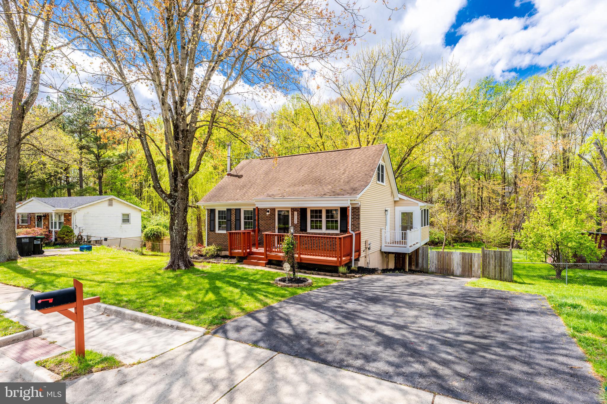 Beautifully renovated single family 3br/3ba in a great location. Stunning additions like wrap around screened in porch featuring a TV, wet bar, lighting, fan and electrical outlets! The HE/SHE shed with electricity is such an upgrade. This lot, yes has a great yard but also backs to trees and soothing creek for peace of mind! Freshly painted, new lvp flooring, new SS appliances, new carpet. The bathrooms have been renovated and also expanded giving spa like vibes! The kitchen 42" wood cabinets, tons of storage and designed with functionality! Off the kitchen one walks to the private screened in porch adding so much home feeling and essentially more living space. Fully fenced in, expanded driveway and all major systems about 5-6 years old (roof, siding/gutters, windows, hvac, water tank and an upgraded panel box). The basement features large rec room as well as 4th unofficial bedroom which simply adding egress window creates official 4 legal bedrooms! The upper bedroom includes a ductless split hvac allowing custom air temperatures to whom using it!