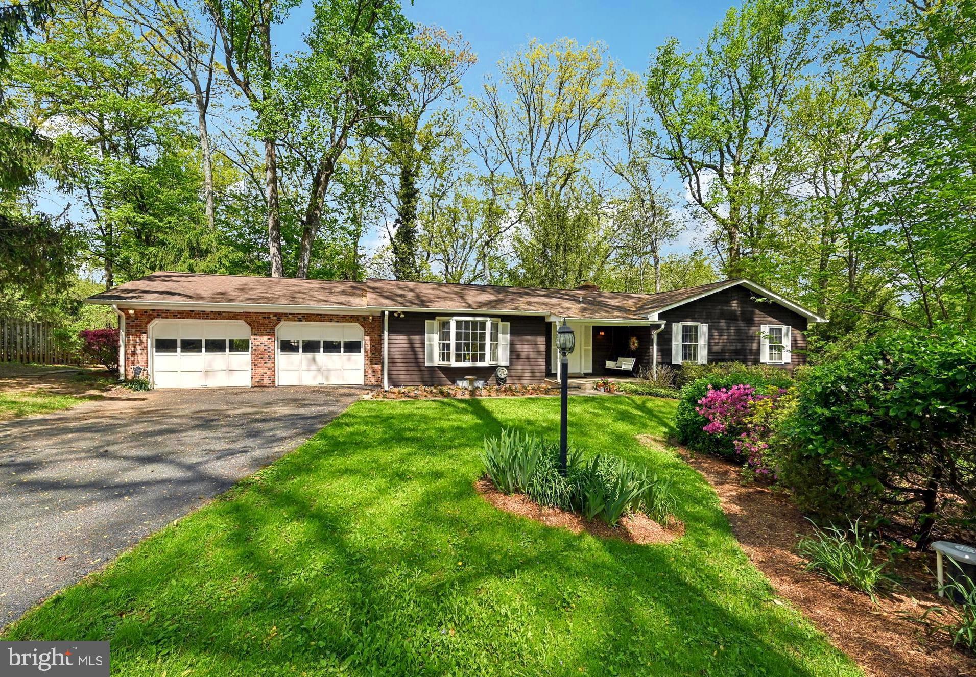 This sprawling rancher with 2,700 finished sq ft in Monrovia sits on a private almost 1 acre landscaped lot and offers 4 bedrooms & 3.5 bathrooms with a finished walk-out basement and 2 car garage. The main level welcomes you with beautiful refinished hardwood floors flowing through the living room, dining room, kitchen, family room and the 3 nicely sized bedrooms. Including a large primary bedroom with ensuite and an additional full bathroom and half bath off the hallway! The finished walk-out basement with patio features the fourth bedroom, full bathroom, office, exercise room and laundry. No HOA! New Stainless Steel Appliances, Butcher Block Countertops & Double Sink in Kitchen (2025) , Heat Pump (2024), Chimney Cap (2023), Gutters/Downspouts (2023), Roof (2017), Septic Pumped (2/26). Outdoor living is just as accommodating with a new 20'X10' $17,000 deck overlooking the large peaceful backyard situated in a neighborhood with mature trees. Easy access to Rt 70 and 27 for commuting to Montgomery County, Howard County, Baltimore and beyond! Nearby parks and playing fields, grocery stores, restaurants and shopping options.