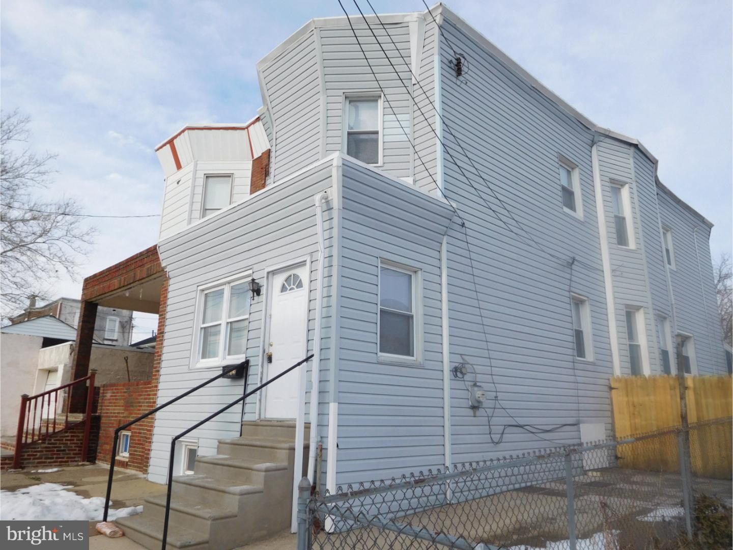 Newly renovated Twin with off street parking and a large yard, Large 4 bedroom 1 full home and 1 half bath located in  SouthWest Philly. Home features hardwood floors, modern lighting, top of the line kitchen with stainless steel appliances, abundance of cabinet space, high ceilings, convenient powder room on first floor, new Bathrooms with new vanities and fixtures Large yard. Full semi finished basement with high ceilings ,Highlights include nice closet space. new plumbing and electric throughout, Newer/ Serviced Heater and hot water heater a  3 year warranty roof Close to shopping, schools, public transportation. All offers will be presented, ez to show and see. This will make a wonderful home