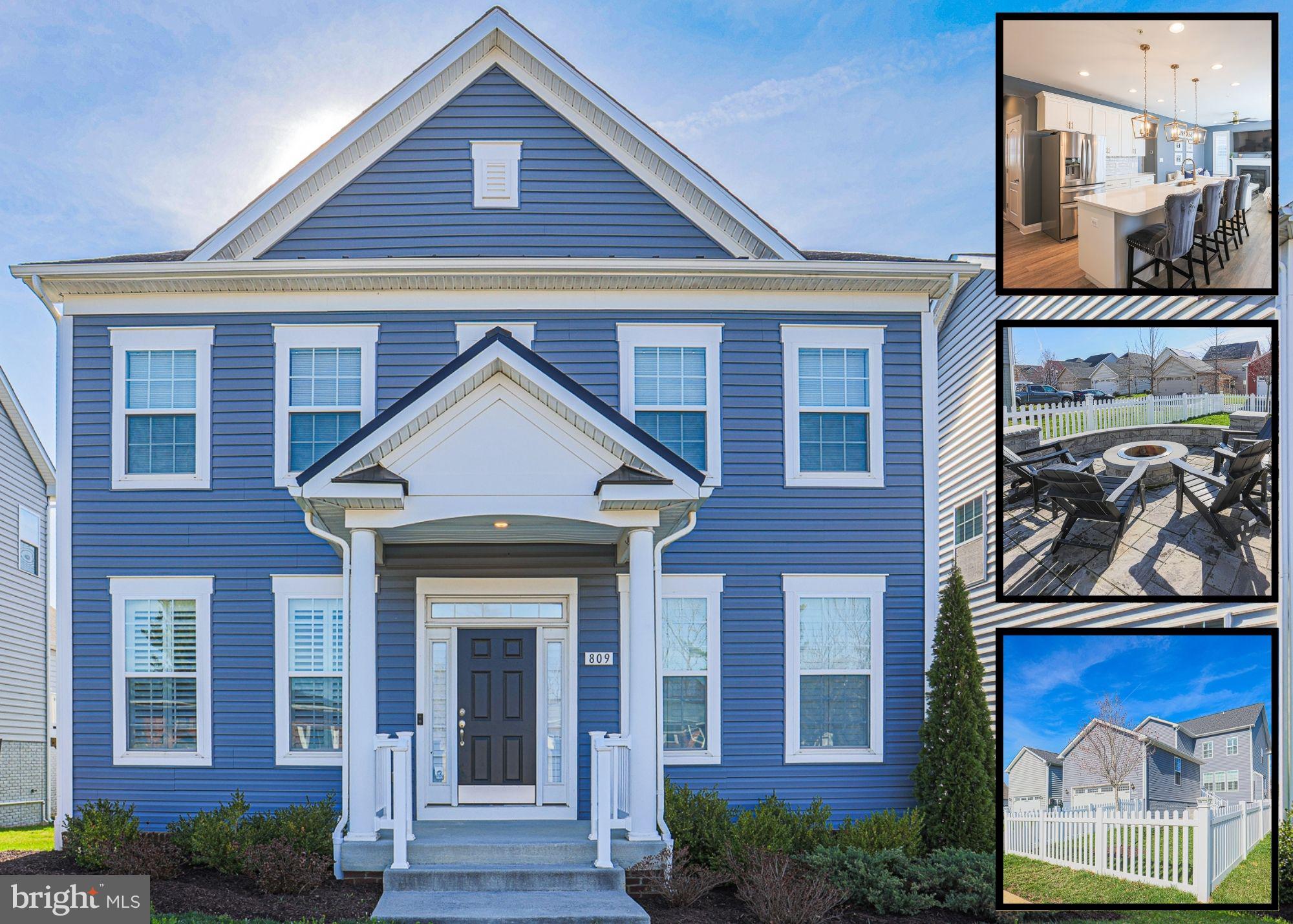 BRUNSWICK CROSSING | BETTER THAN NEW | PRIVATE ALLEY ACCESS
Why wait for new construction when this one is already done — and done better?
809 Jefferson Pike delivers the finishes, outdoor space, and extras that new builds charge you for after closing, already in place and ready to enjoy from day one. Tucked away with private alley access off a quiet side street, this home offers a surprisingly peaceful setting — pull in, park in your oversized rear-entry two-car garage, and the world slows down.

From the moment you arrive, the outdoor space sets the tone: a custom hardscape patio, wood-burning fire pit, and fully fenced yard — all already done, with no post-closing project list waiting for you. Inside, the open floor plan flows effortlessly from the gourmet kitchen — anchored by a large center island, ample cabinetry, and direct patio access — through the main living areas, making entertaining and everyday life equally comfortable. A mudroom with built-ins keeps things organized and connects directly to the garage.

Upstairs, the primary suite offers a spa-inspired bath and expansive walk-in closet, alongside three additional bedrooms, a full hall bath, upper-level laundry, and upgraded LVP flooring.

The mostly finished basement adds a large rec area and full bath, with an egress window already in place — making a future 5th BEDROOM, guest suite, or media room an easy next step when you're ready, without immediate investment.

Sellers are offering concessions with a reasonable offer— apply them toward a rate buydown or closing costs and make this move work on your terms.

Ideally positioned minutes from the MARC train, major commuter routes to Washington D.C., and Fort Detrick — a natural fit for commuters and PCS buyers who need certainty and a fast, smooth close.

Brunswick Crossing residents enjoy resort-style amenities: pool, fitness center, trails, courts, dog park, and playgrounds — all within a vibrant, established community.

The upgrades are done. The yard is finished. The access is easy and quiet. Come see it for yourself.

*Leasing option available.