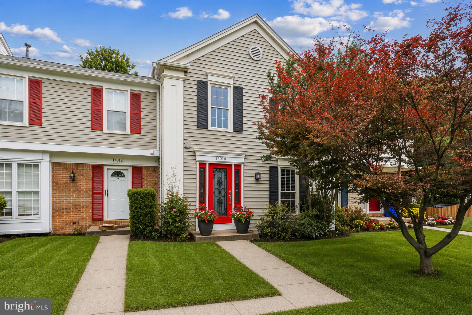 Beautifully maintained and tastefully updated 3-bedroom, 2 full baths, 2 half baths townhome in the sought-after Mill Creek South. Rich Brazilian cherry hardwood flooring flows throughout the main living areas, adding warmth and elegance. The renovated kitchen features stunning 42-inch cabinetry, granite countertops, and abundant storage and workspace—perfect for everyday living and entertaining. Spacious living and dining areas provide a comfortable and inviting atmosphere. The upper level offers three generously sized bedrooms, including a primary suite with a private renovated full bath; two additional bedrooms and another renovated full bath complete the upper level. The fully finished lower level includes a convenient half bath and versatile space ideal for a recreation room, home office, gym, or guest area. Enjoy multiple levels of comfortable living, stylish updates, and a location close to shopping, dining, parks, commuter routes, and Metro access.