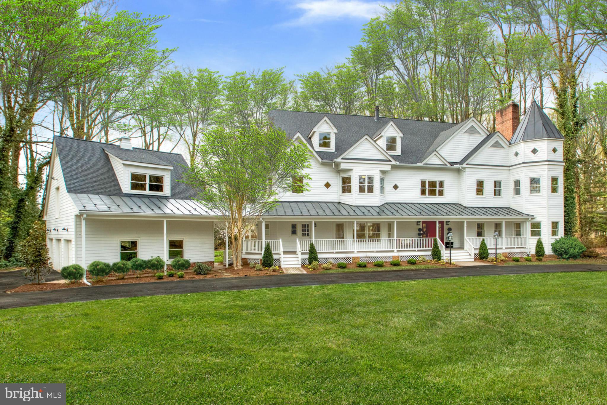Expansive, sun-lit, custom home on 2 private flat acres. With close to 9,000 sq ft of finished living space you'll be amazed at the custom details throughout. The open floor plan & spacious room sizes are ideal for entertaining & everyday living. An inviting screened porch leads to a wonderful backyard retreat with pool & pool house. 6BR/6.5BA & 7 fireplaces.