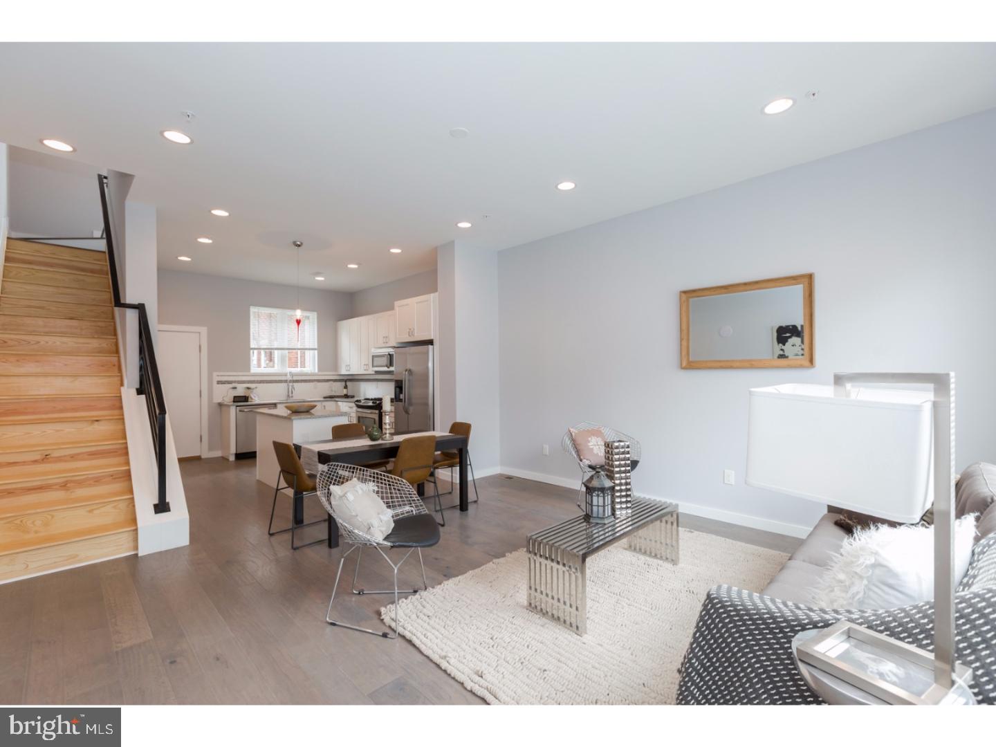 What a great time to move-in to this beautiful New Construction, 3 story home with 3 bedrooms, 2.5 baths, a panoramic roof deck, finished basement, and 10-year tax abatement in the highly desired 19125 area! Features include luxury finishes, solid hardwood floors throughout, recessed lighting, beautiful paired kitchens, and baths. Photos are from the developer's many other new construction projects sold in the immediate area. We welcome your visit and inquiries.