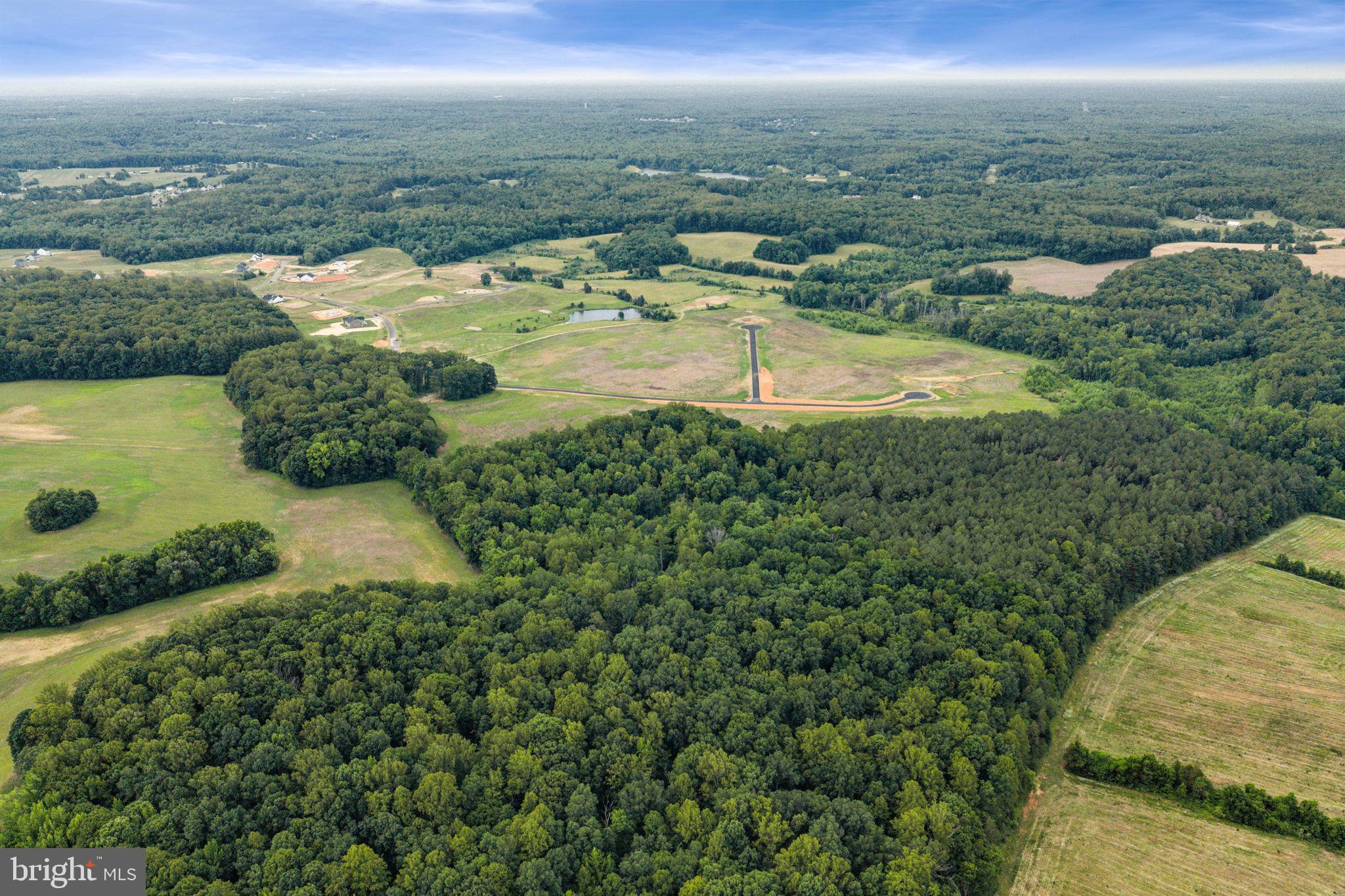 A rare opportunity to own 16+ acres in Stafford’s most desirable new community, Hampstead, this private outparcel offers the space, setting, and long-term potential that are hard to find in North Stafford. Set back from the main community with access through Lot 21 via deeded 50' access easement, the property offers a peaceful wooded setting surrounded by farmland and natural buffer, including nearby wetlands mitigation areas that enhance the sense of privacy. The land features mostly hardwoods, a gentle rise, and a beautiful knoll that provides an ideal future homesite with potential farm views. Available mapping shows a sited home and drainfield location, giving buyers a helpful starting point as they explore building options. Enjoy the feel of a private acreage retreat while still being part of Hampstead, a high-end community known for larger homesites and estate-style living. Whether you are looking to build a custom home, hold land for the future, or create a private retreat with room to spread out, this parcel offers exceptional flexibility and value.  Soil work has been completed.  The parcel is part of the Hampstead HOA, but has less restrictions regarding architectural, hunting rights and firearms.  Bring your own plans and builder or connect with Atlantic Builders' team to complete your dream estate property!