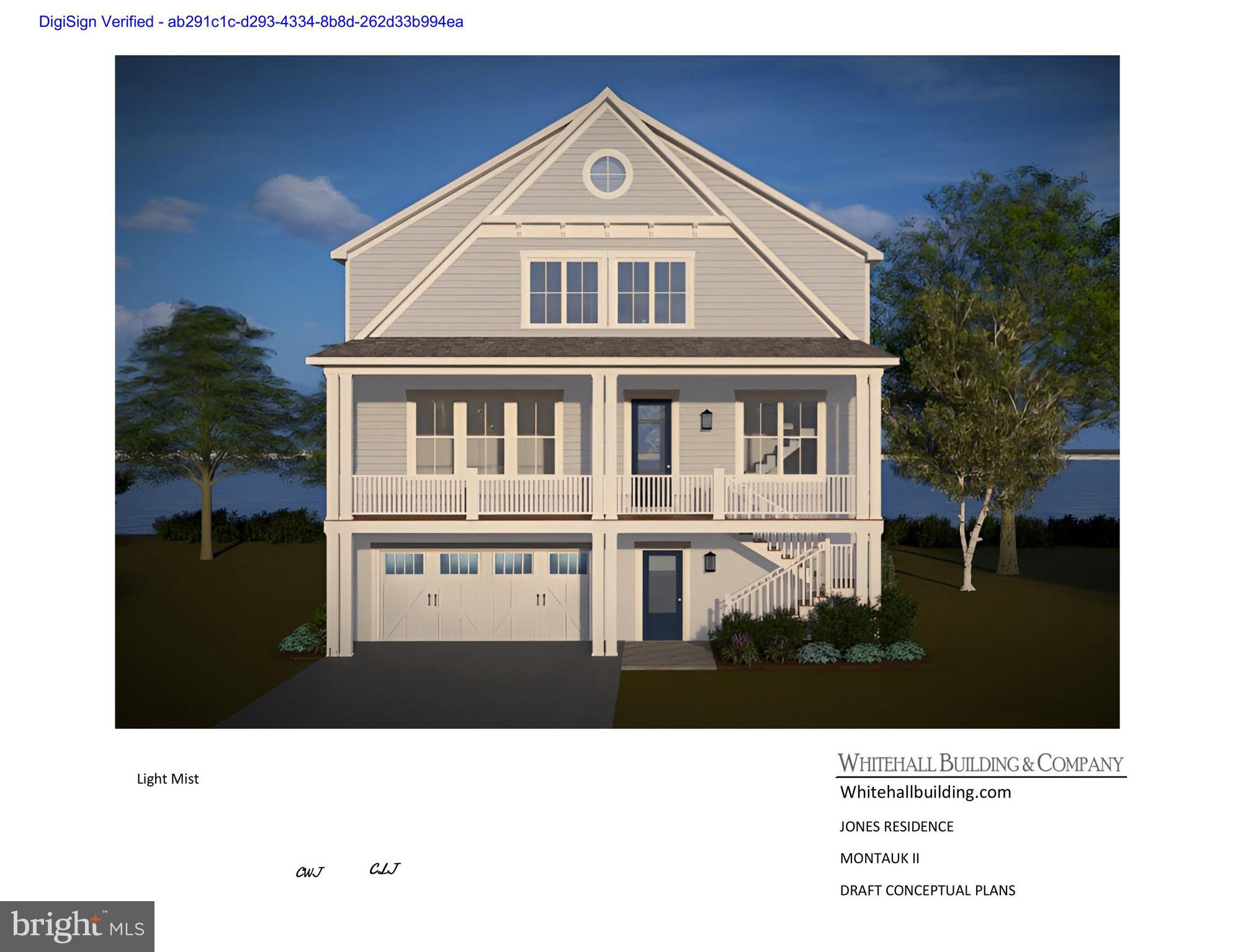 New Construction in desirable Bay Ridge.  Lot is prepped and construction is ready to start.  This coastal cottage has  sweeping views of the Chesapeake Bay from the rear and serene lake views from the front, an unparalleled setting for your custom designed home.   This stunning 4-bedroom, 3.5-bathroom residence has been thoughtfully designed to maximize the views, featuring expansive front and rear porches perfect for enjoying breathtaking sunrises and sunsets. The home showcases exceptional craftsmanship and luxury finishes throughout, including Hardiplank siding, wide-plank luxury vinyl flooring, a gourmet kitchen with quartz countertops and backsplash, upgraded stainless steel appliances, a spacious island, soaring 10-foot main level ceilings, and spa-inspired ceramic and porcelain baths. Bay Ridge is a community unlike any other, steeped in history and cherished for its vibrant spirit and unmatched amenities. Residents enjoy a bayfront pool and newly renovated clubhouse, sandy beaches, scenic waterfront areas, a large community marina, basketball and pickleball courts, a children’s playground, and year-round events that bring neighbors together. Ideally located just minutes from downtown Annapolis and Eastport, Bay Ridge offers the rare combination of a private, resort-style lifestyle within easy reach of city conveniences. This is more than just a luxury new home, it’s where every day feels like a vacation and every view inspires.