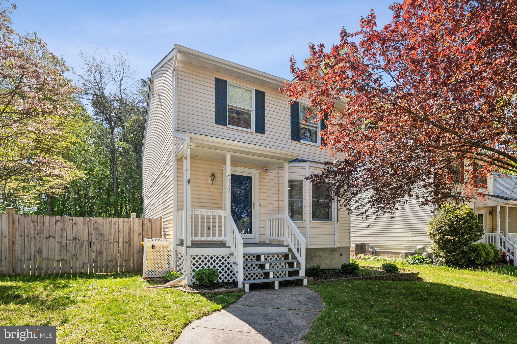 Welcome home to 917 12th Street located in the water-oriented community of Green Haven! Inside you will immediately feel right at home as the first floor has been updated with LVP flooring and fresh paint throughout the entire house. The kitchen boasts stainless steel appliances, granite countertops, tiled backsplash, and a dining space with a bay window. The living room and adjacent dining room provide a perfect place to relax or entertain guests. Walk out your newly installed slider and enjoy the spacious screened-in outdoor living area with a vaulted ceiling and steps down to an additional deck. The fully fenced backyard includes a shed and is perfect for all your 2 and 4 legged friends and backs to trees, creating a private and peaceful setting! Upstairs, you will find 3 generously sized bedrooms, which include a primary bedroom and remodeled primary bathroom. Both full baths have been refreshed, making this house truly turnkey! The basement features a flexible space for an additional living room or home office. The large utility room with laundry provides ample storage space and steps out to the backyard. You simply won’t find a better-priced home with all these features!! Don’t hesitate!!  Priced aggressively for a quick sale, this one will go quickly!