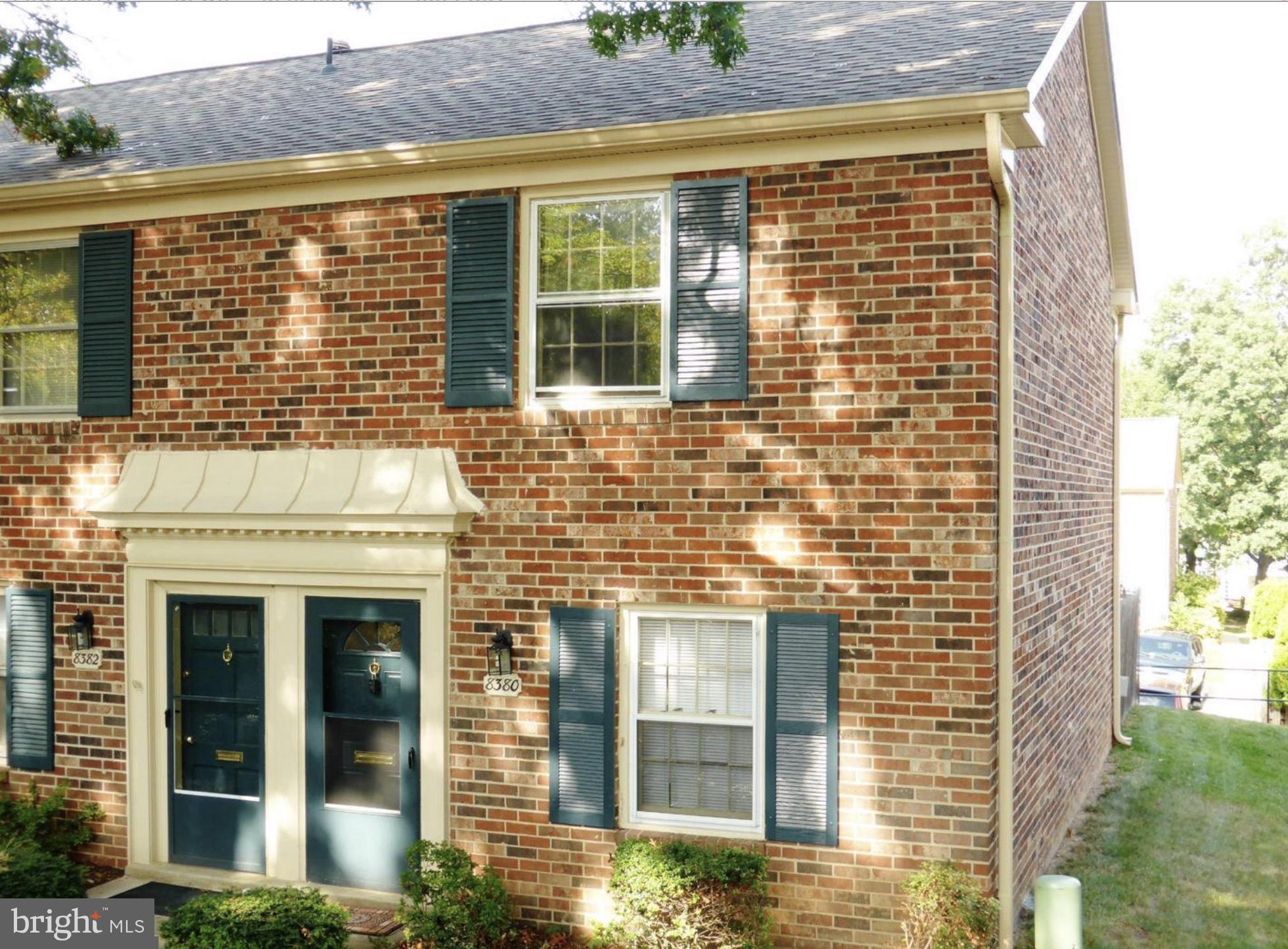 Solid brick 2 level townhome condo * Experience the ease of condo living with low maintenance and hassle free amenities. Say goodbye to exterior maintenance and hello to more time for the things you love. 
New paint and main level lighting 2024 * Condo fee covers gas/heat,  water, sewer, trash, exterior maintenance and common grounds *  Conveniently located near shops, restaurants and parks. Easy access to 495 an 95 and just 1.6 miles to the VRE