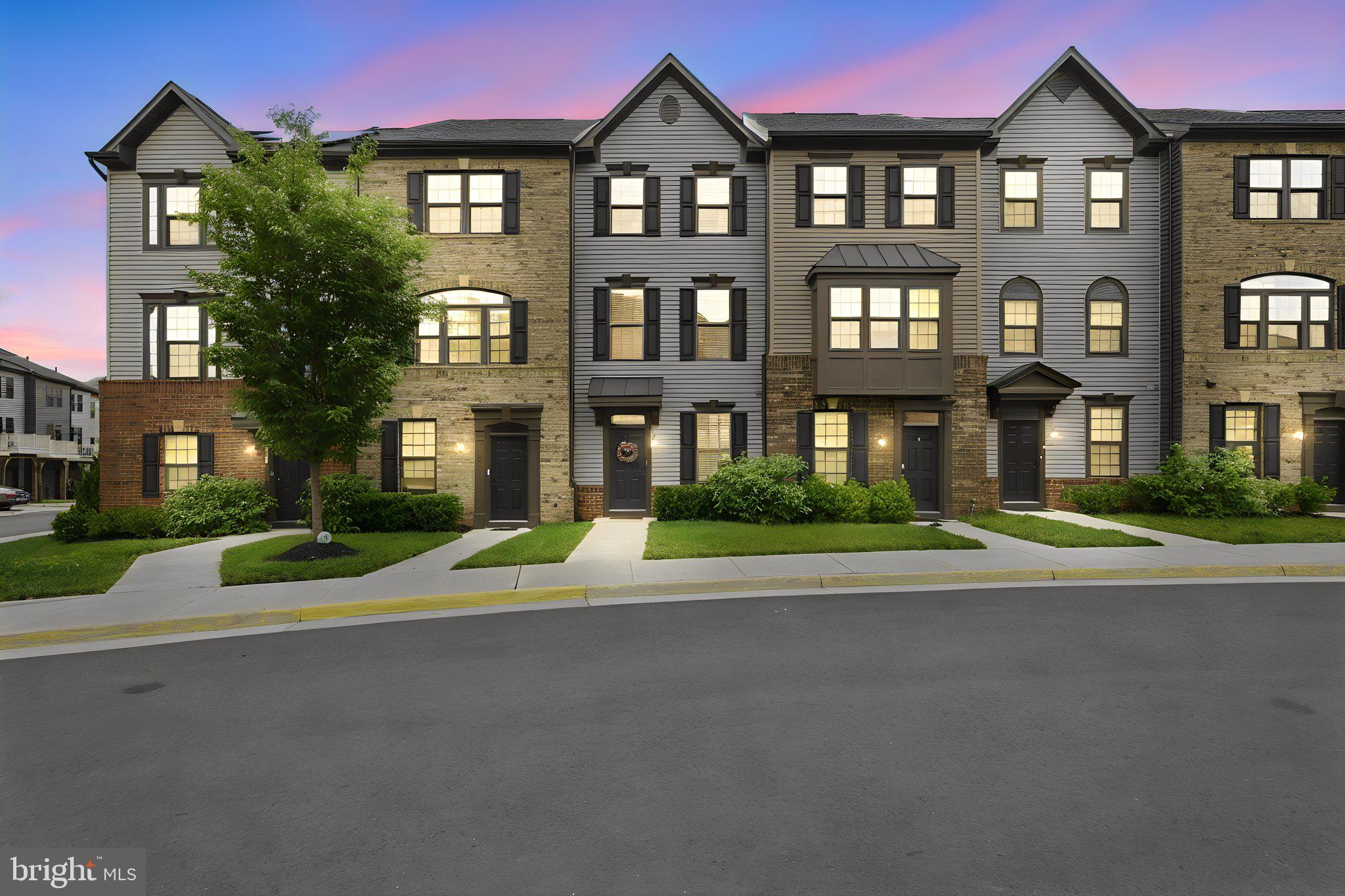 Coming Soon! Open Sunday 7/12 from 1-3pm. Welcome to this like-new Hepburn model townhome in the desirable Fosters Glen community. Built in 2021, this three-level home offers a modern open floor plan, quality finishes, and low-maintenance living in a prime Herndon location. The entry level features a flexible space that can be used as a home office, guest bedroom, or fitness room, along with a convenient half bath and access to the attached 1 car garage. The main level is designed for both everyday living and entertaining, featuring luxury vinyl plank flooring, abundant natural light, and an open-concept layout. The gourmet kitchen offers ample cabinetry, generous counter space, a large center island with peninsula seating, and flows seamlessly into the dining area and spacious family room.  There is also a composite deck off the kitchen where you can drink your morning coffee.  The upper level includes two bedrooms and two full bathrooms. The primary suite features two closets and an en-suite bath with dual vanities and large shower. The second bedroom is served by its own full hall bath, and the upper-level laundry room provides added convenience. Conveniently located near Route 28, the Dulles Toll Road, I-66, and Dulles International Airport, this home offers easy access to shopping, dining, and major commuter routes. Residents of Fosters Glen enjoy walking trails with fitness stations, tot lots, a picnic pavilion, and a scenic community pond.