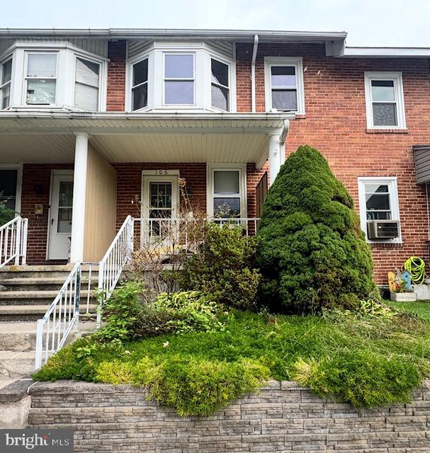 Solid brick construction meets modern infrastructure in this extensively renovated two-story home on a quiet stretch of Delaware Avenue. Built in 1923 and brought into the present decade with a near-complete overhaul, 106 Delaware delivers the kind of structural bones that newer builds cut corners on — thick masonry walls, a full basement, forced-air heating — paired with updated electrical, plumbing, central air conditioning, and a roof with years of life still ahead of it.

The main floor opens into a true open-plan kitchen and living room anchored by a kitchen island, with a stainless steel dishwasher included in the sale. Upstairs, two bedrooms provide private sleeping quarters separated from the living space below. The finished, carpeted basement adds flexible square footage that functions comfortably as a third bedroom, rec room, or home office. Step outside to a fenced backyard with a functioning greenhouse for the serious gardener, and a carport that keeps the weather off your motorcycle year-round. Free, open curbside parking, with additional gravel parking directly across the street — no circling the block, no competing for curb space.